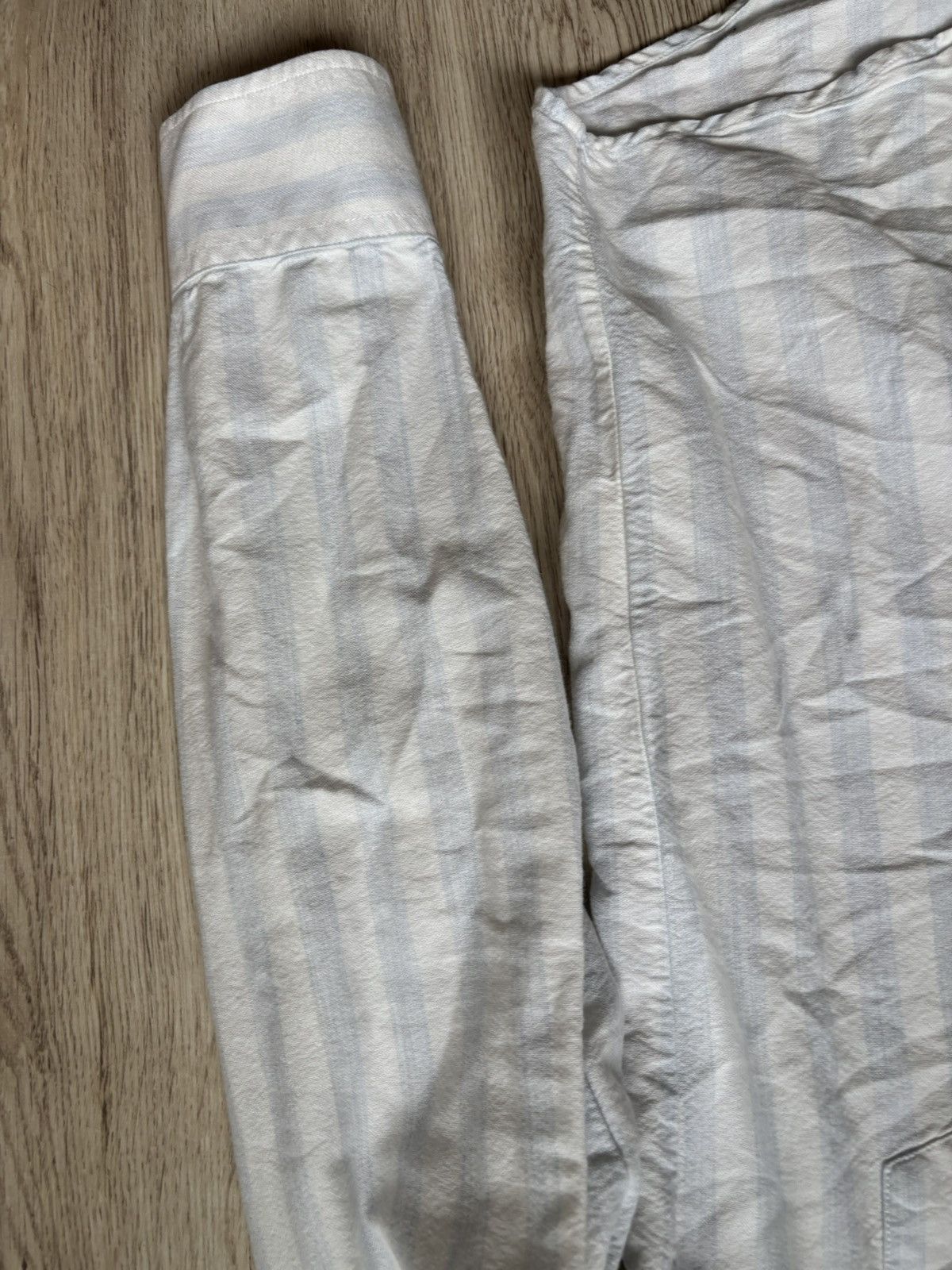 Our Legacy Our Legacy Men’s Shirt Size 46 Blue White Stripe Cotton Size US S / EU 44-46 / 1 - 11 Thumbnail