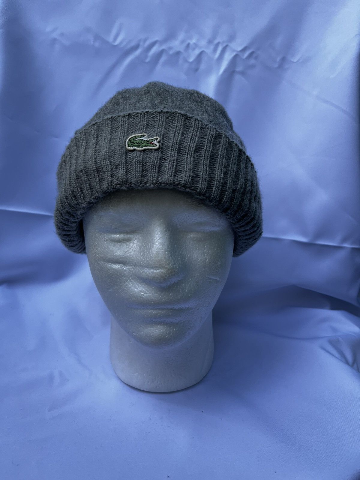 Japanese Brand × Vintage Knitted Winter Lacoste Size ONE SIZE - 2 Thumbnail