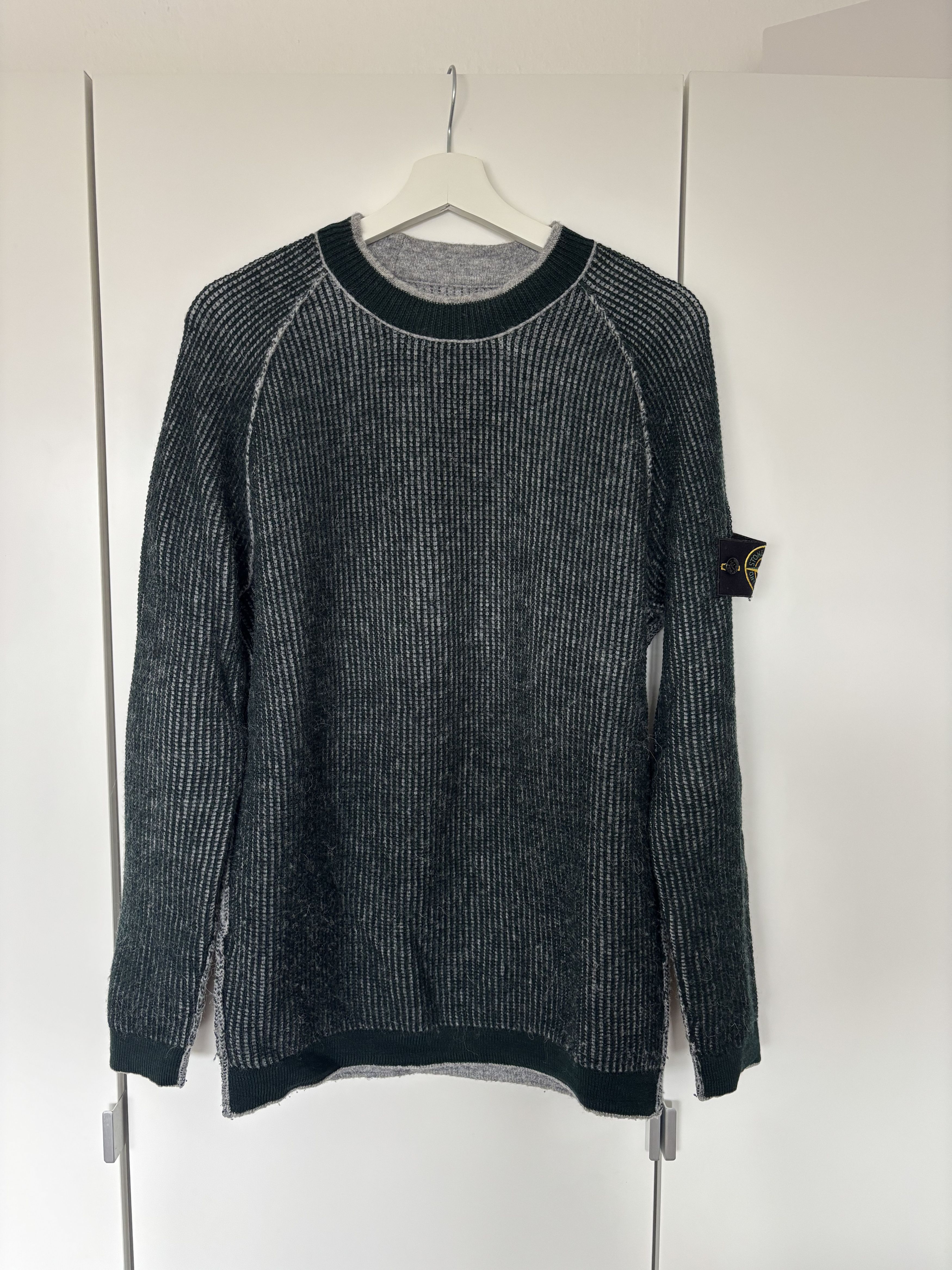 Stone Island AW2017 Stone Island Reversible Knitting Sweater Double Sided Size US S / EU 44-46 / 1 - 4 Thumbnail