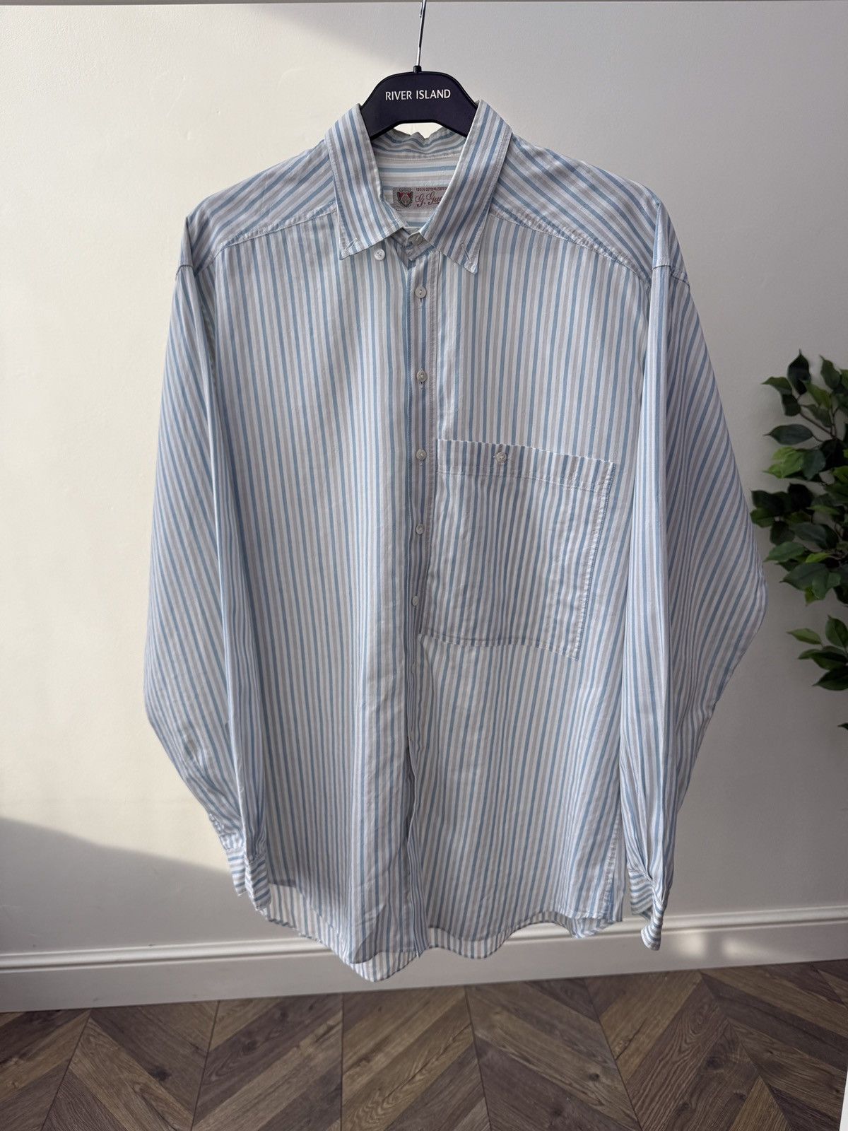 Gucci Vintage Gucci Retro Button Up Striped Rare Shirt Size US L / EU 52-54 / 3 - 1 Thumbnail