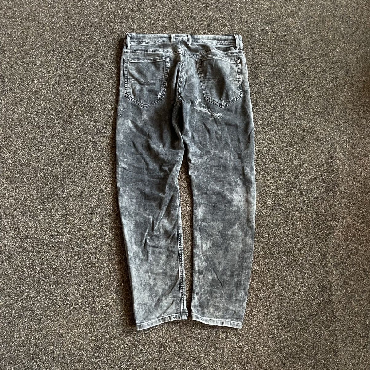 Diesel Vintage Y2K Distressed Baggy Jeans Grunge Skate Aesthetic 30 Size US 30 / EU 46 - 3 Thumbnail