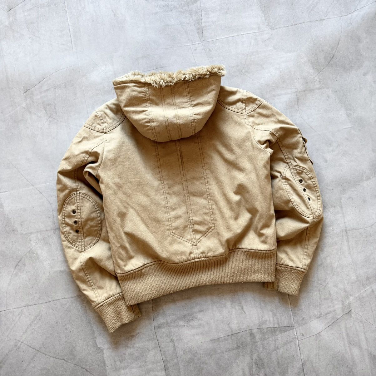 Hysteric Glamour × Undercover Military Bomber Jacket Zip Faux Fur LGB If Six Was Nine Vibe Size M / US 6-8 / IT 42-44 - 7 Thumbnail