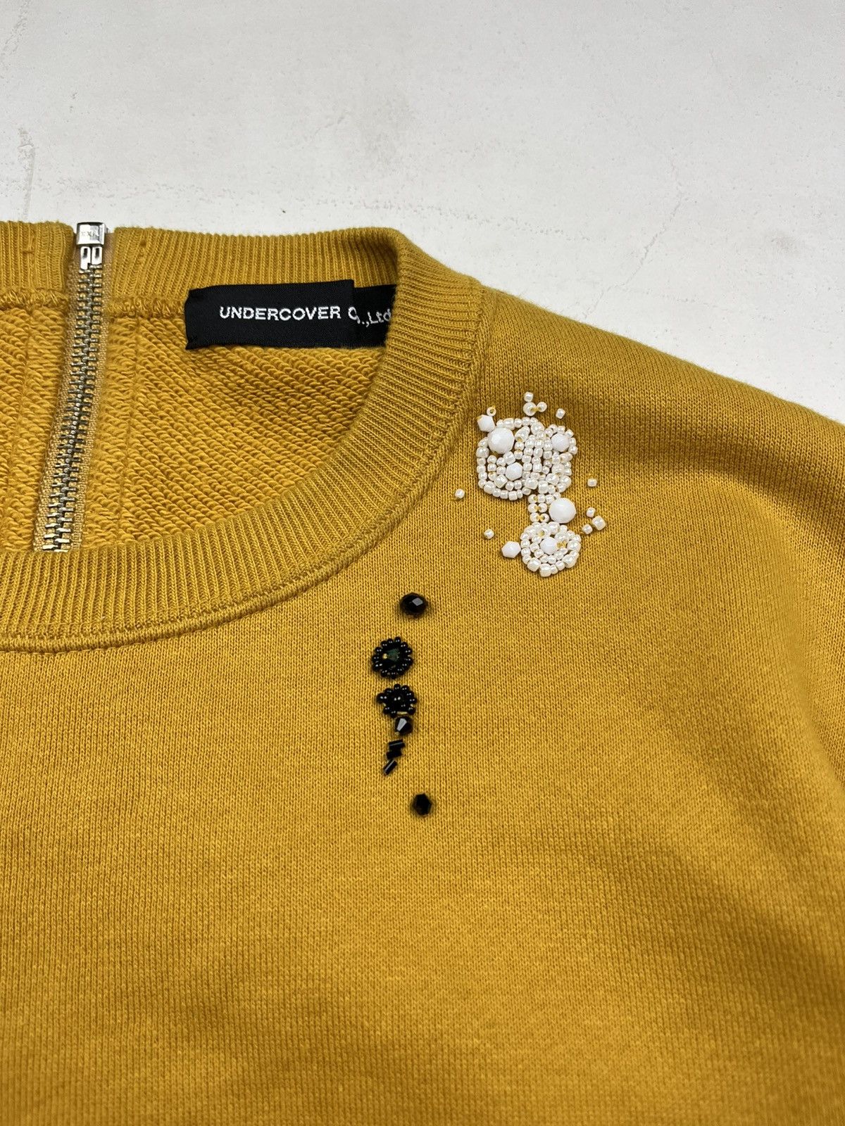 Undercover Undercover Beaded Embroidered Zip-Back Sweatshirt Size XS / US 0-2 / IT 36-38 - 9 Thumbnail