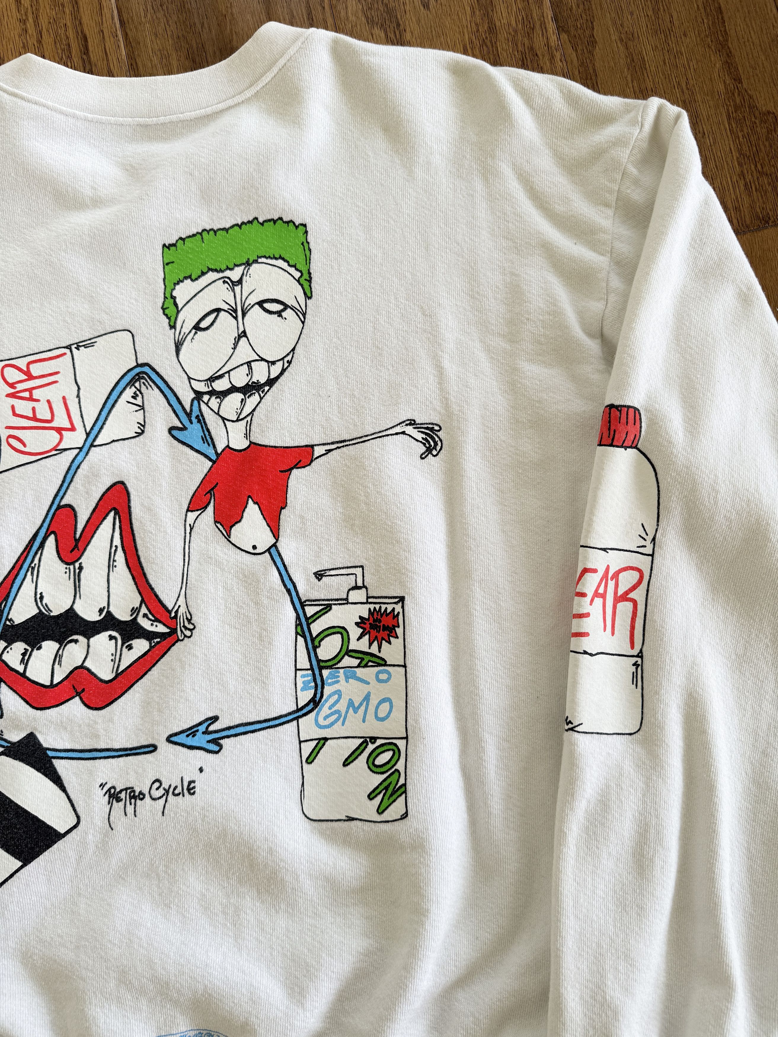Chrome Hearts CH Matty Boy RetroCycle White Sweater Size US M / EU 48-50 / 2 - 11 Thumbnail