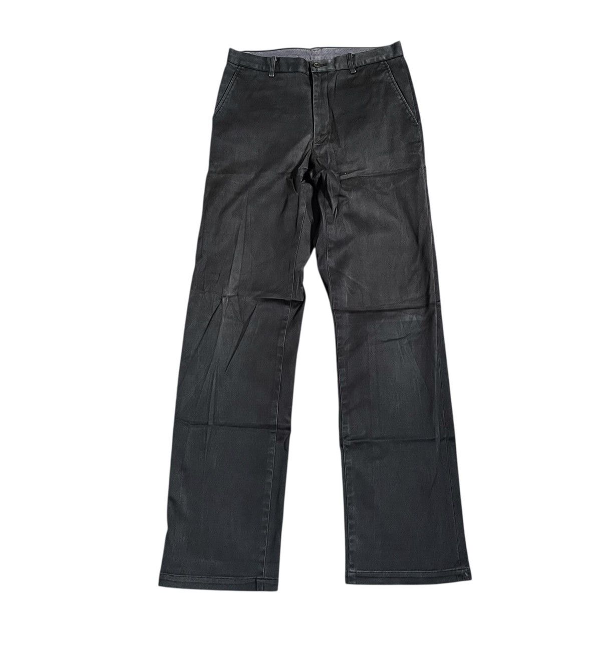 Yohji Yamamoto TAX FREE 🇺🇸 yohji yamamoto A.A.R washed faded black trousers Size US 30 / EU 46 - 1 Thumbnail
