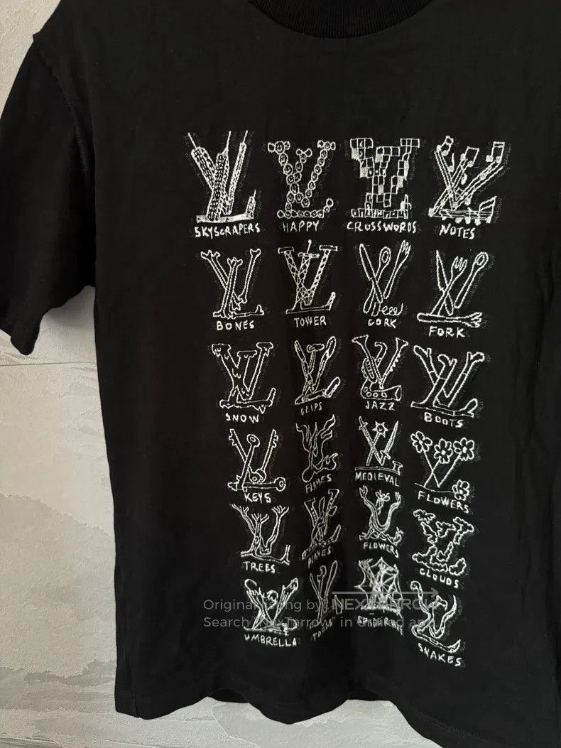 Louis Vuitton Louis Vuitton Gesture Full Print Short Sleeve Size US L / EU 52-54 / 3 - 6 Thumbnail