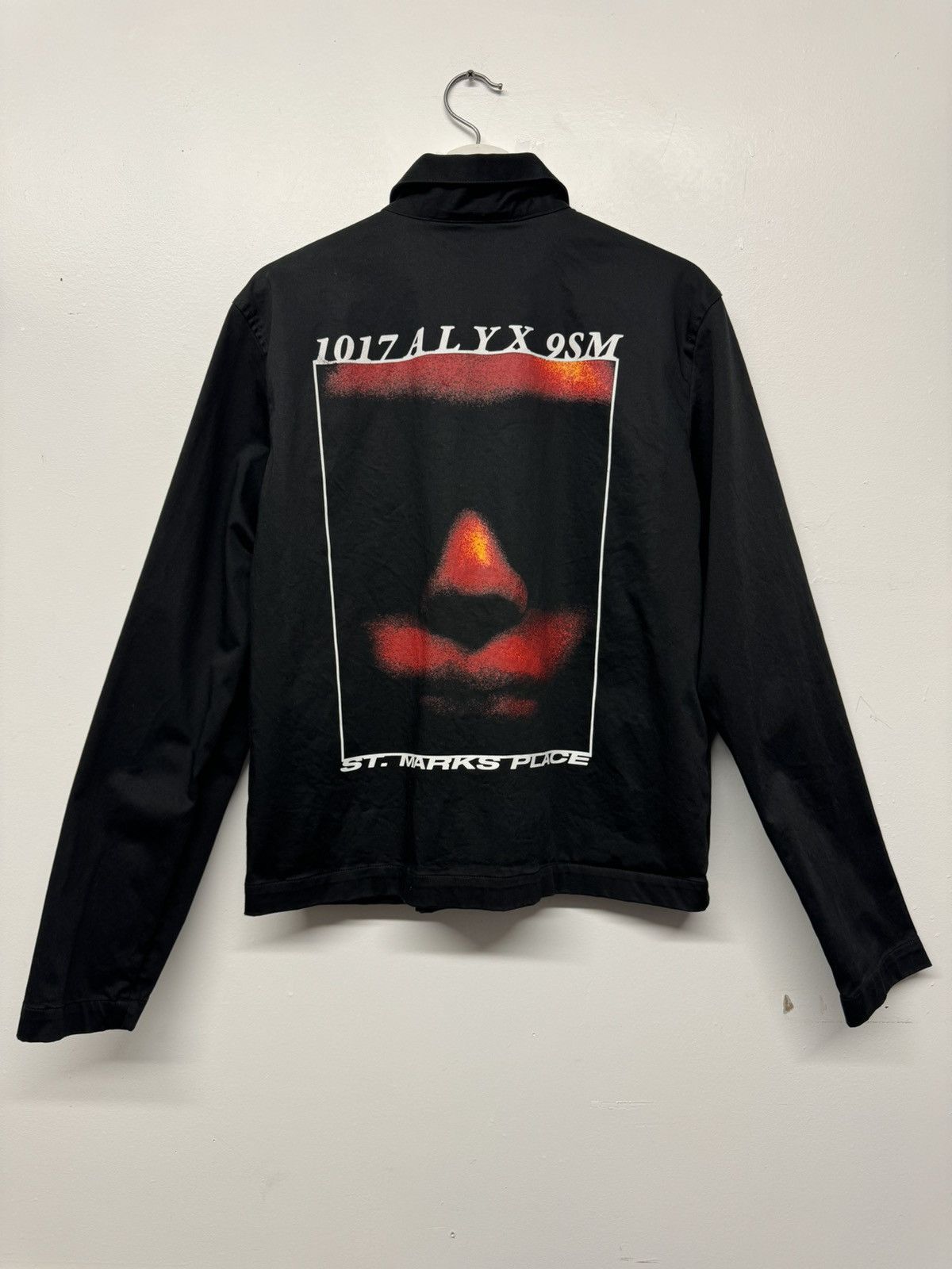 image of 1017 Alyx 9Sm x Alyx 1017 St Marks Work Jacket L in Black, Men's (Size Large)