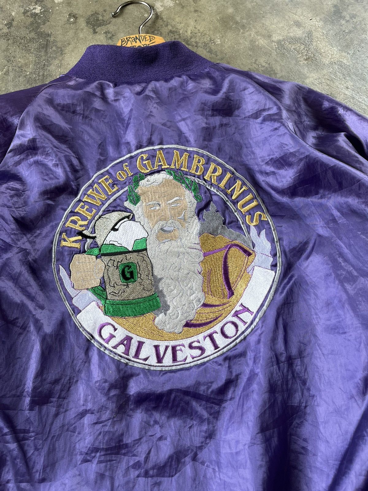 Vintage ⚡️Vintage Westark Varsity Jacket Embroidery Back Hit Logo 90s Size US XXL / EU 58 / 5 - 5 Thumbnail