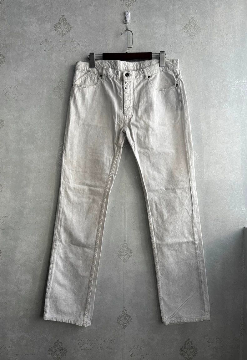 Maison Margiela Maison Margiela My milky white patched jeans Size US 34 / EU 50 - 2 Thumbnail