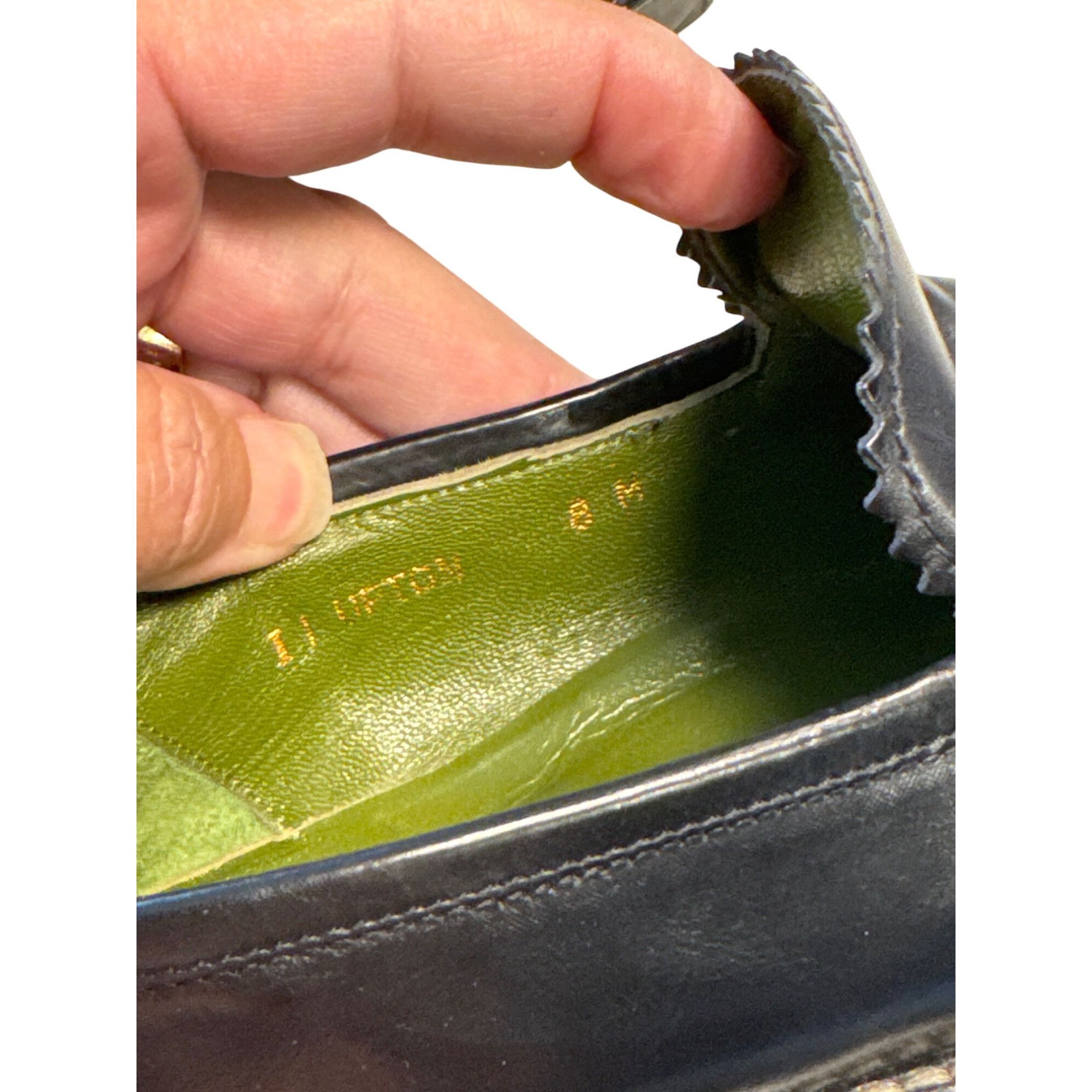 Donald Pliner Donald J. Pliner Sports womens black leather loafer 8M SKU 7 Size US 8 / IT 38 - 11 Thumbnail