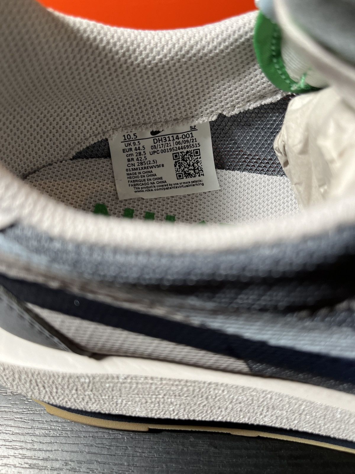 CLOT × Nike × Sacai Size 10.5 - Nike Sacai Clot LDWaffle KOD 📦FAST SHIPPING📦 Size US 10.5 / EU 43-44 - 5 Thumbnail