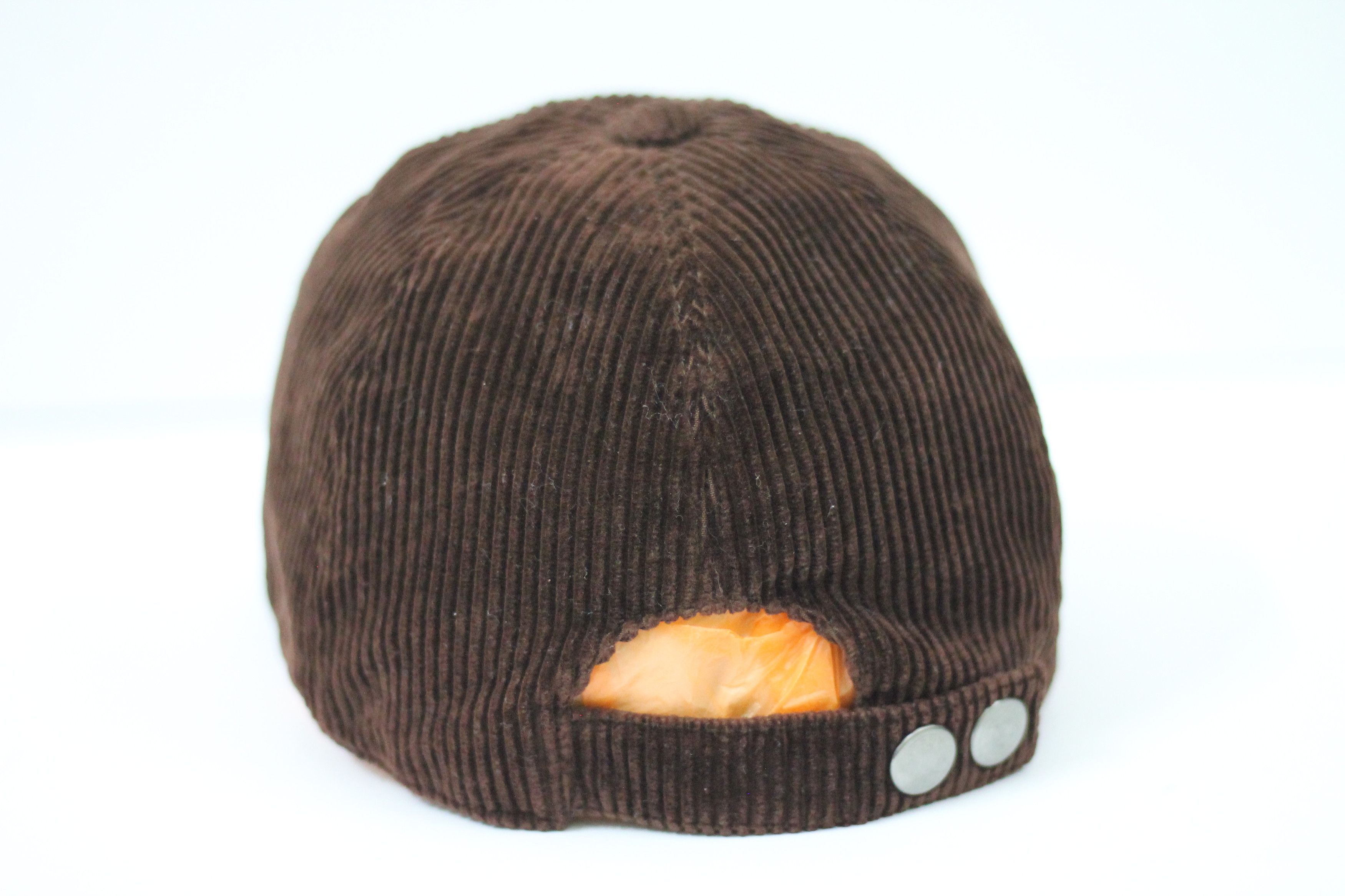 Hermes Vintage HERMES Corduroy H Logo Cap. Size ONE SIZE - 6 Thumbnail