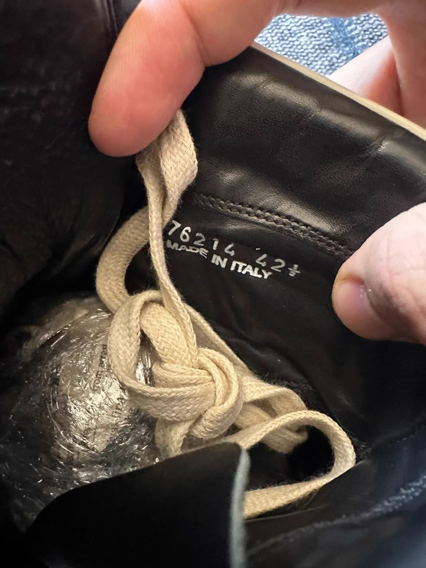 Rick Owens Rick Owens Triangular Logo Sneaker EU42.5 Size US 9.5 / EU 42-43 - 4 Thumbnail