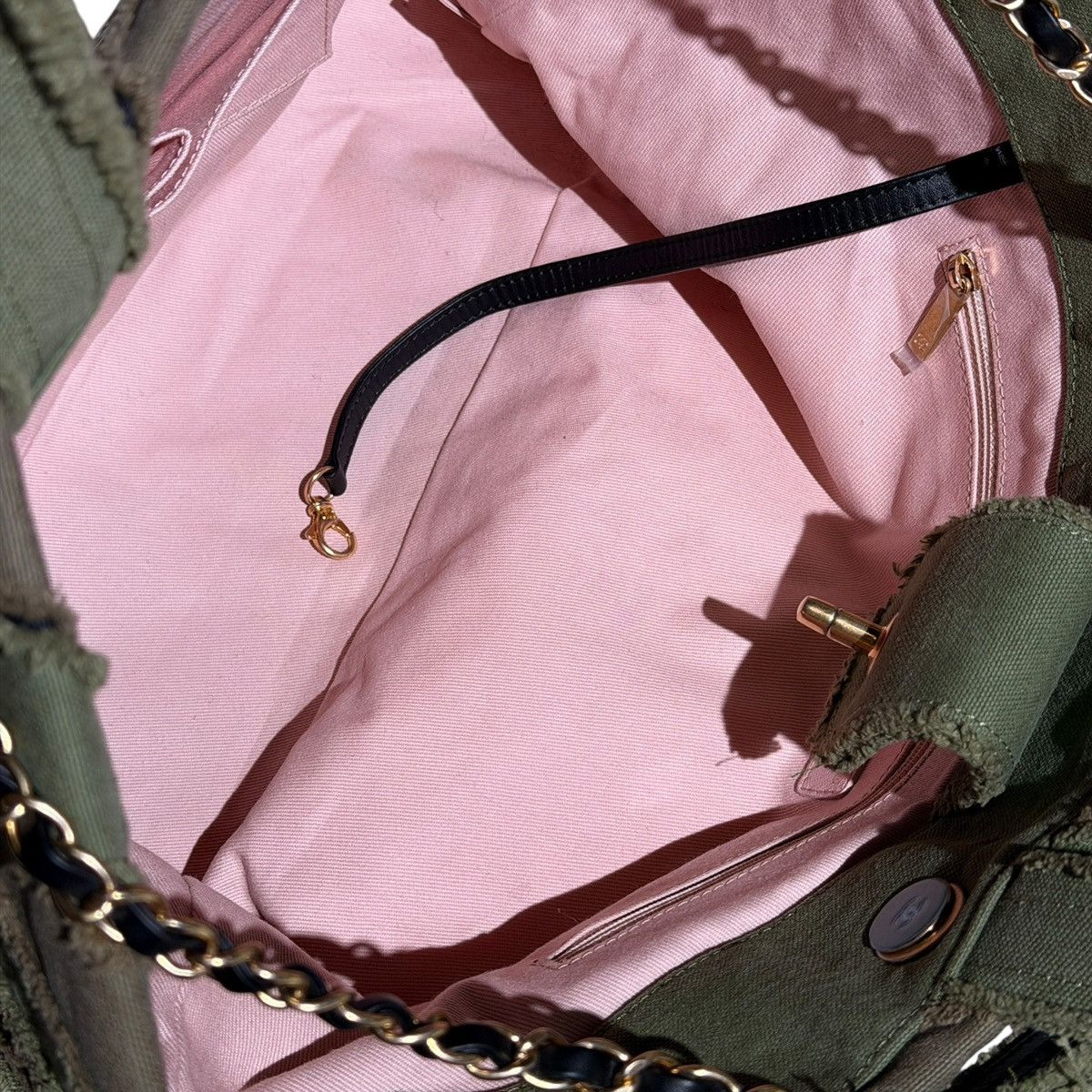 Chanel 2017 cruise paris-cuba patchwork chevron tote Size ONE SIZE - 3 Thumbnail