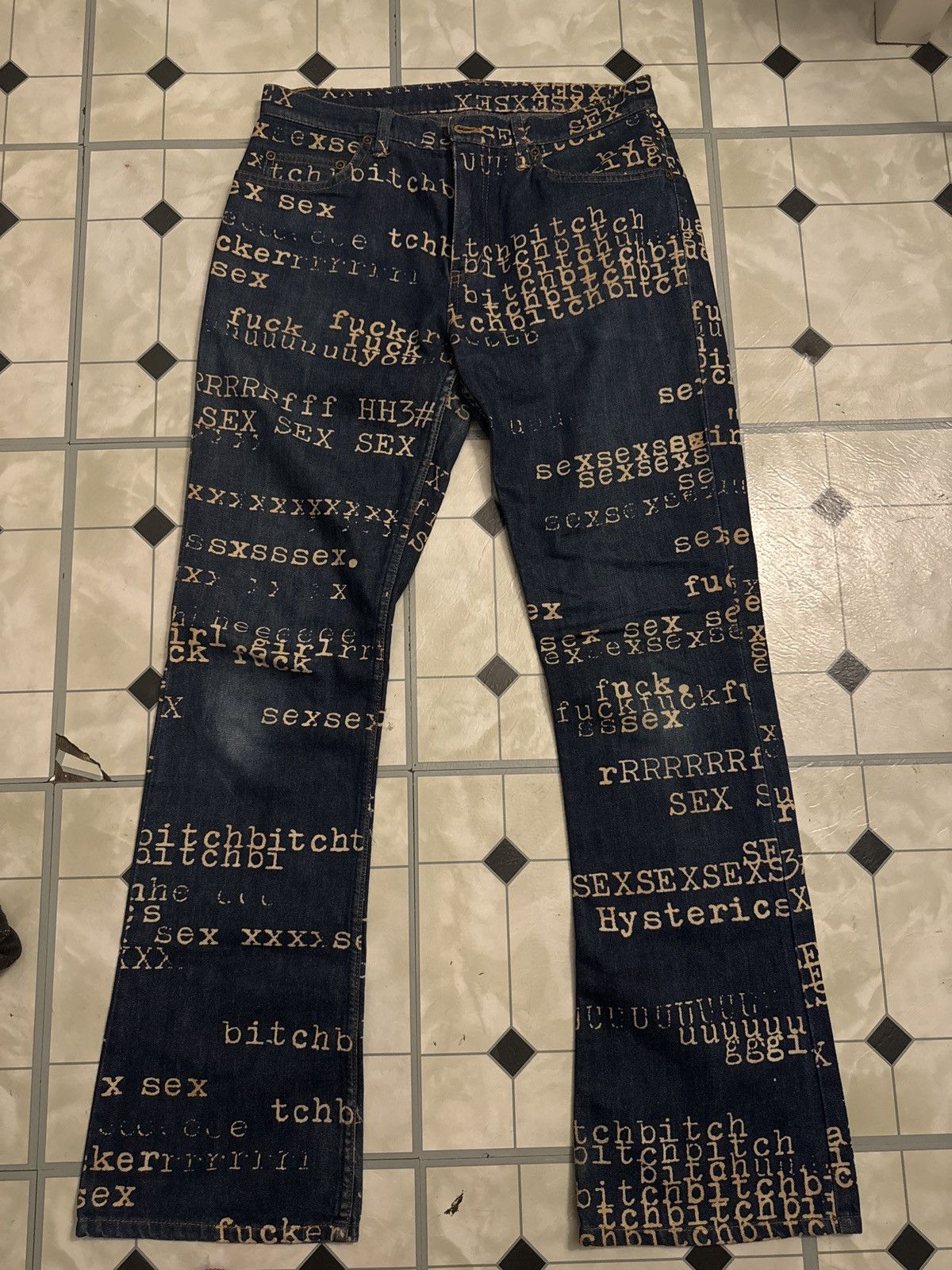 2024年冬【法人向けお歳暮】 Glamour Hysteric Hysteric Grailed | Jeans Typewriter Glamour パンツ