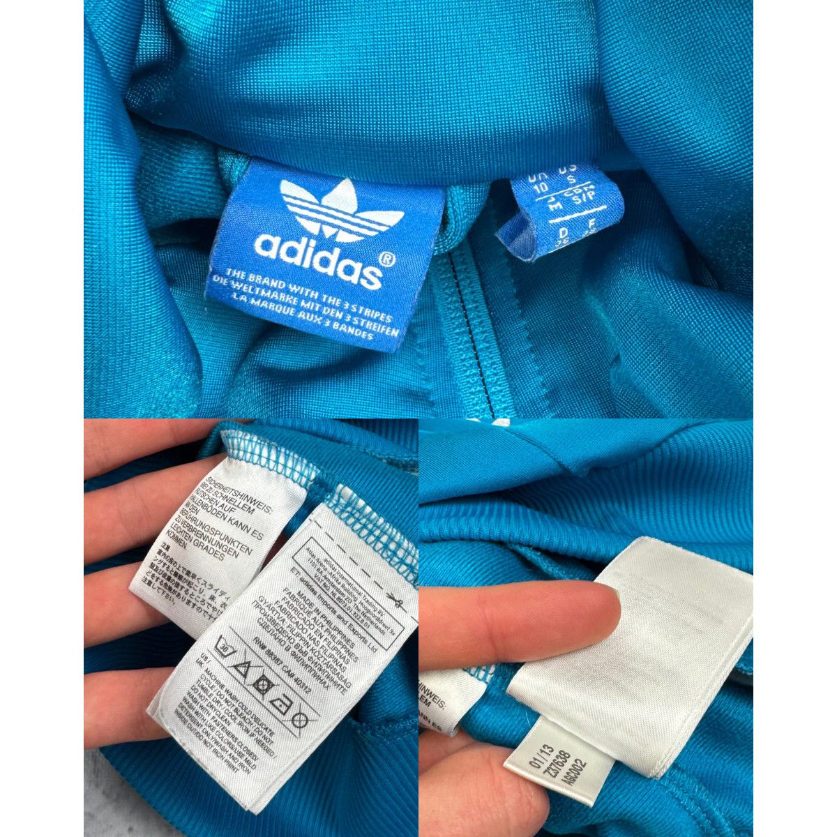 Adidas Adidas Firebird Womens 3-Stripes Full Zip Track Jacket Small Size S / US 4 / IT 40 - 3 Thumbnail