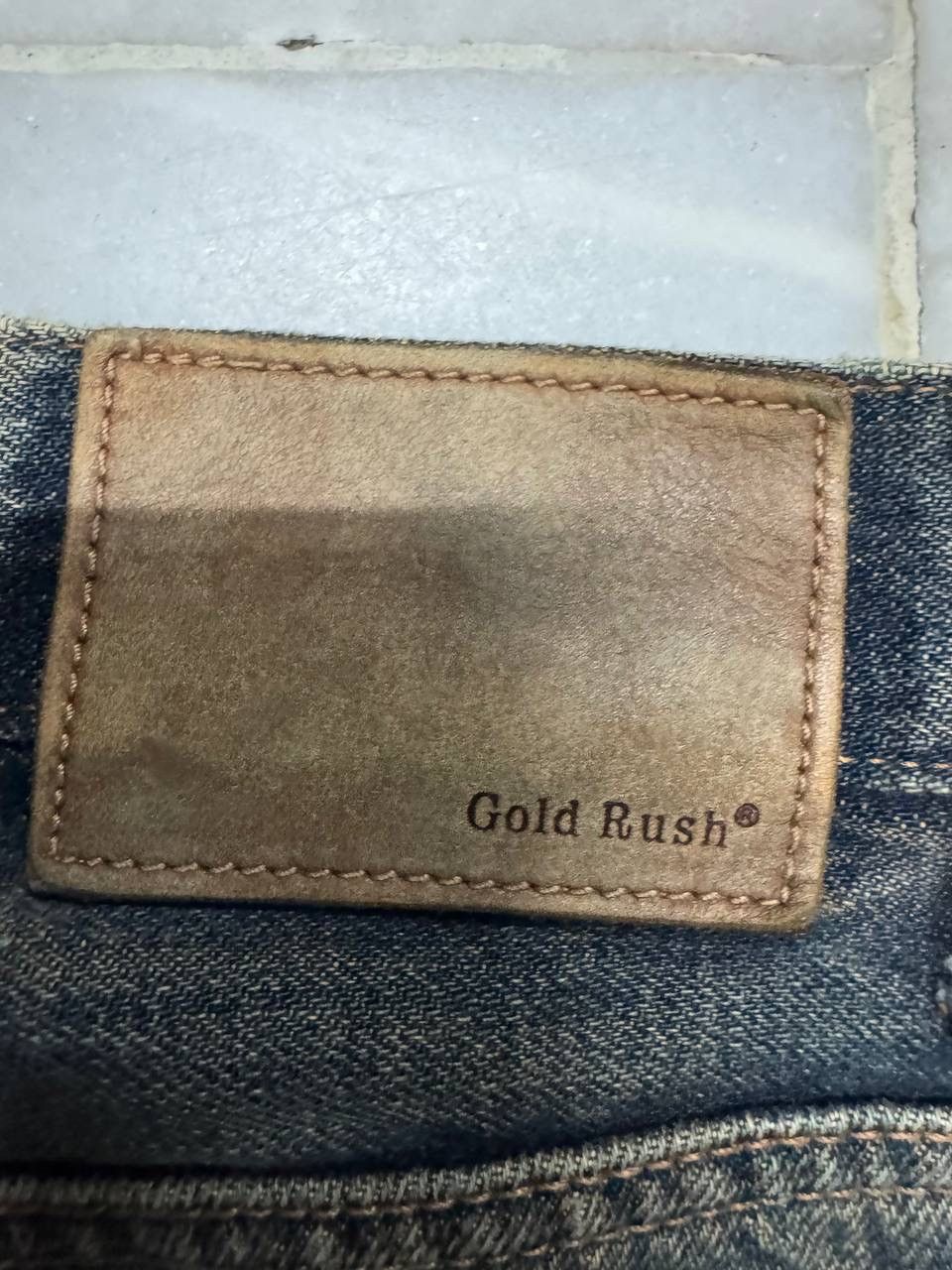 If Six Was Nine VINTAGE GOLD RUSH FADE RUSTY WIDE DARK JEANS JAPAN Size US 28 / EU 44 - 15 Thumbnail