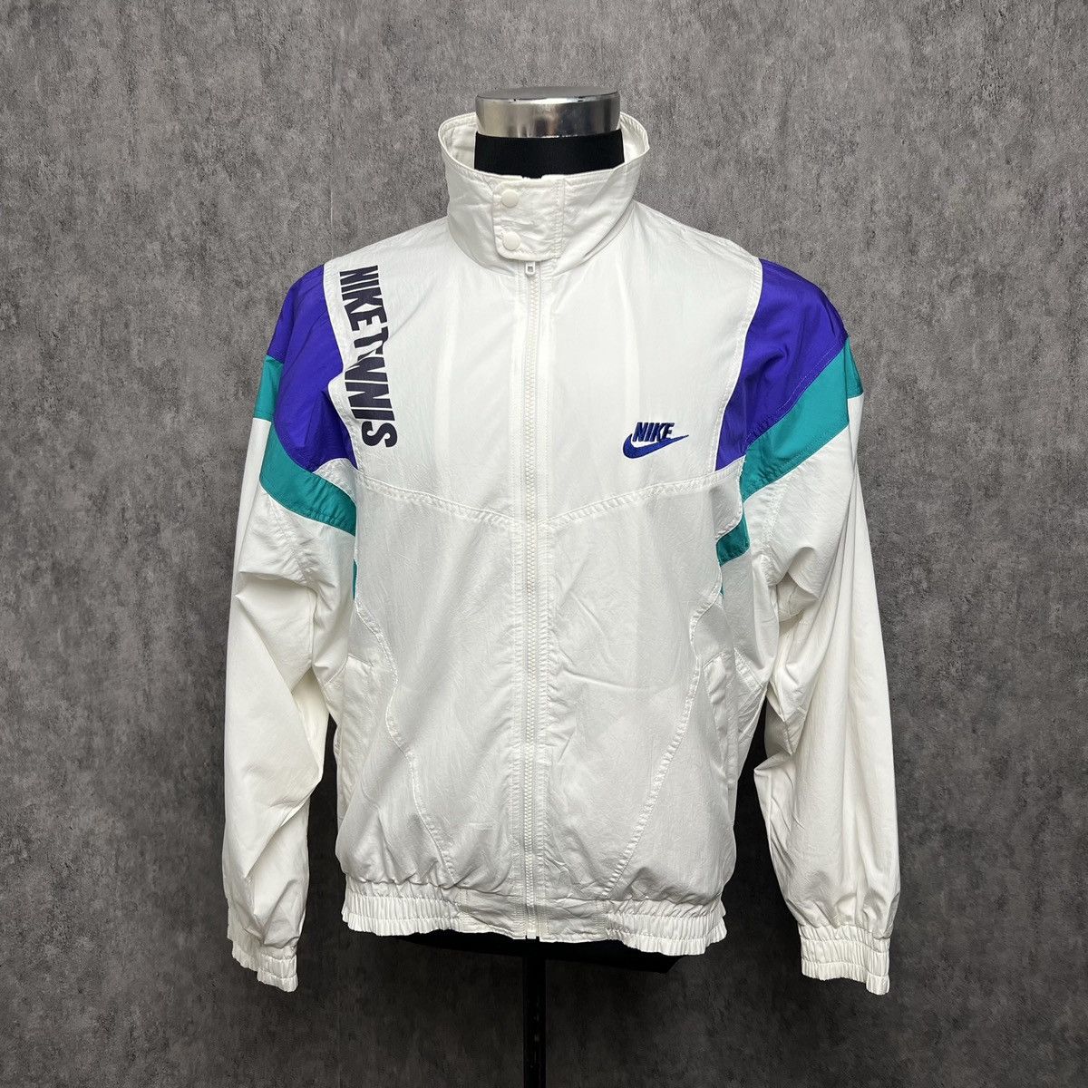 Nike × Vintage TENNIS NIKE VINTAGE JACKET Size US L / EU 52-54 / 3 - 1 Thumbnail