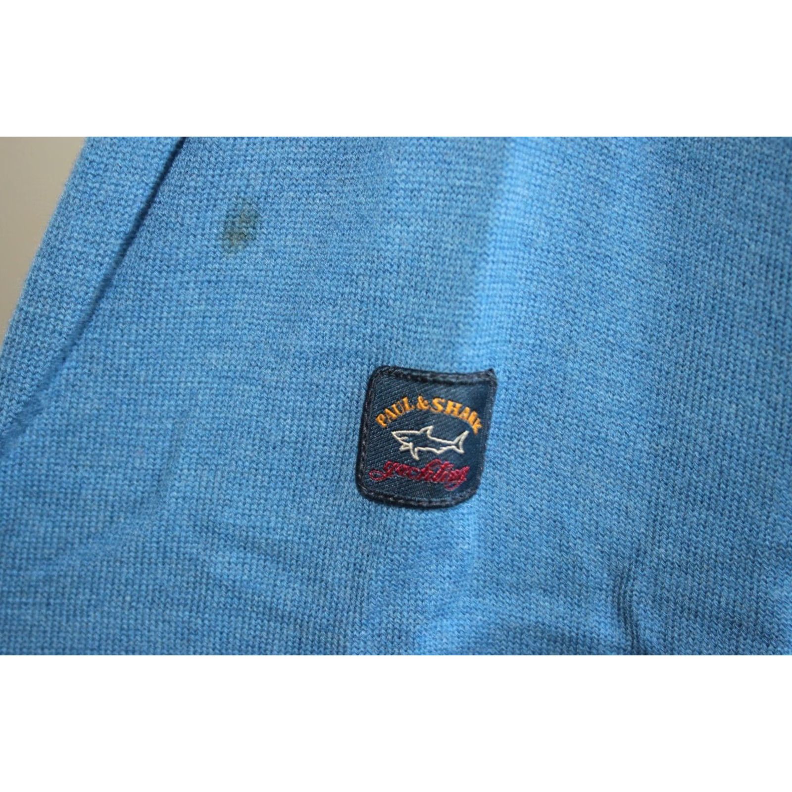 Paul Smith Paul & Shark Jumper Wool Blue XXL Mens Size US XXL / EU 58 / 5 - 7 Thumbnail
