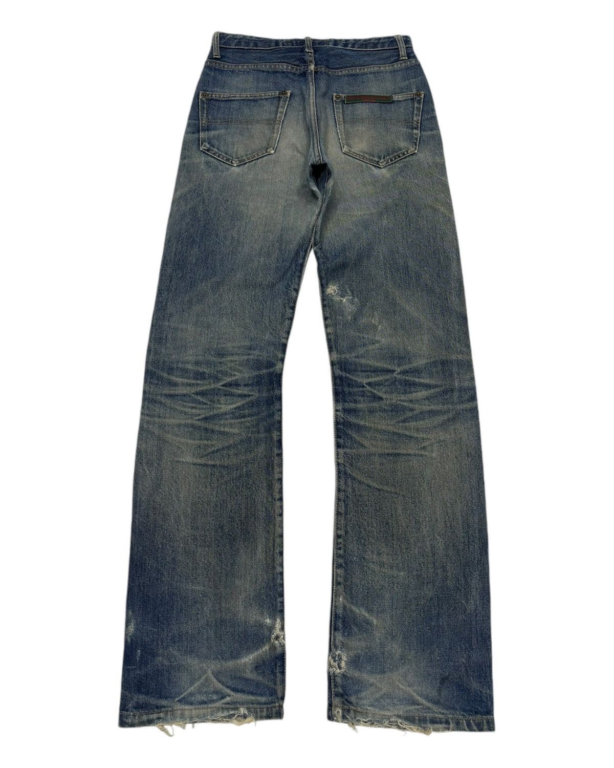 If Six Was Nine 🔥KATHARINE HAMNETT DENIM WHISKER DENIM JEANS Size US 28 / EU 44 - 2 Thumbnail