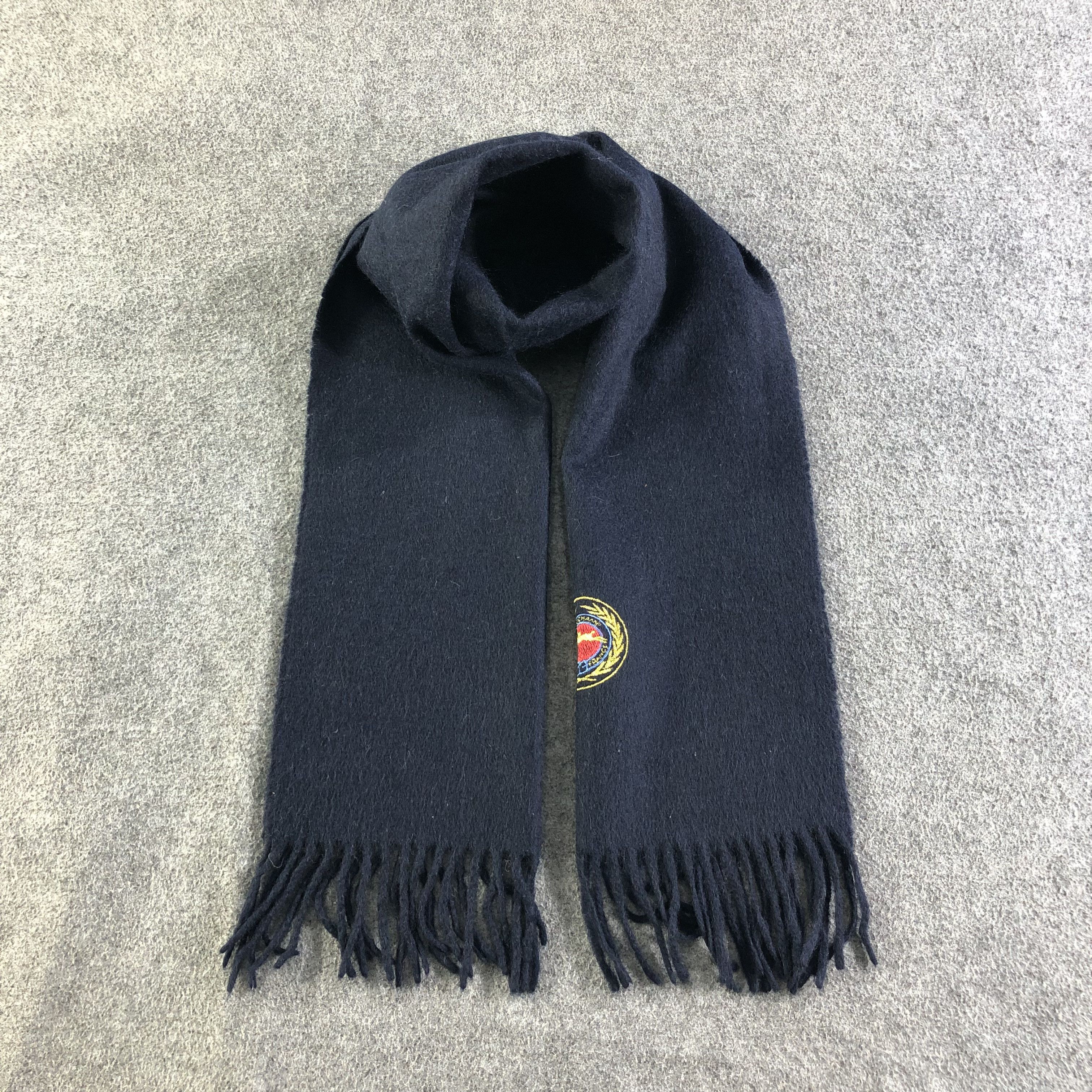 Longchamp Longchamp Cashmere Scarf Muffler V2003 Size ONE SIZE - 1 Thumbnail