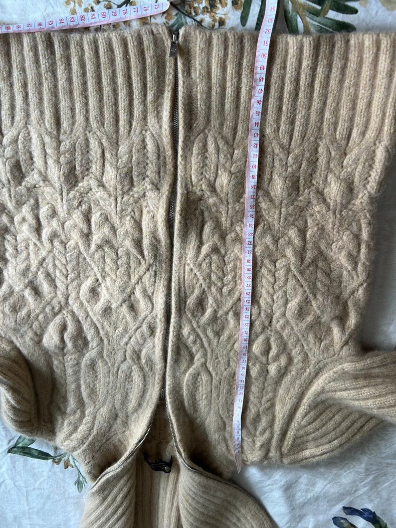 Loro Piana LORO PIANA Cashmere jacquard sweater coat Size M / US 6-8 / IT 42-44 - 5 Thumbnail