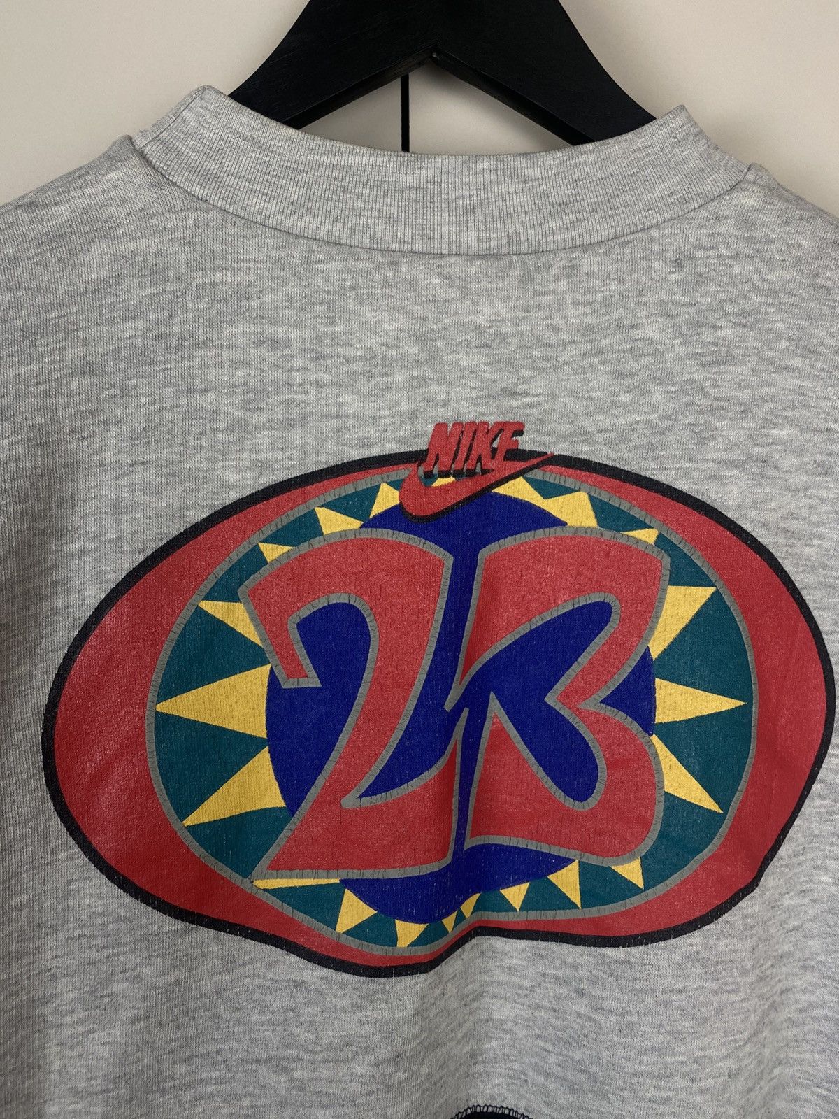 Jordan Brand Rare Vintage Nike Jordan 24 Sweatshirt Y2K Style Big Logo Size US S / EU 44-46 / 1 - 4 Thumbnail
