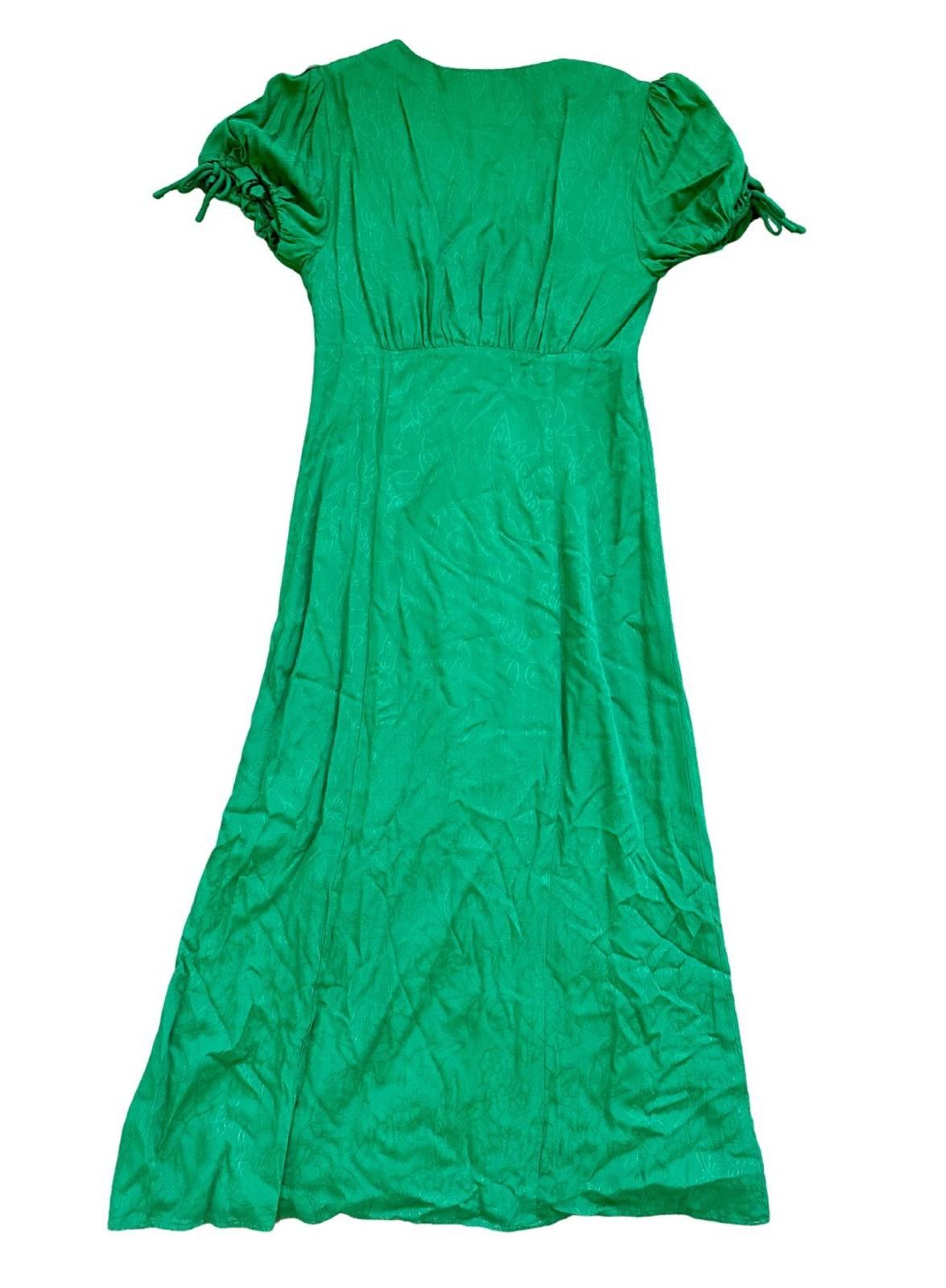 Other Revolve Privacy Please Leandra Button Up Midi Dress Green Size M / US 6-8 / IT 42-44 - 4 Thumbnail