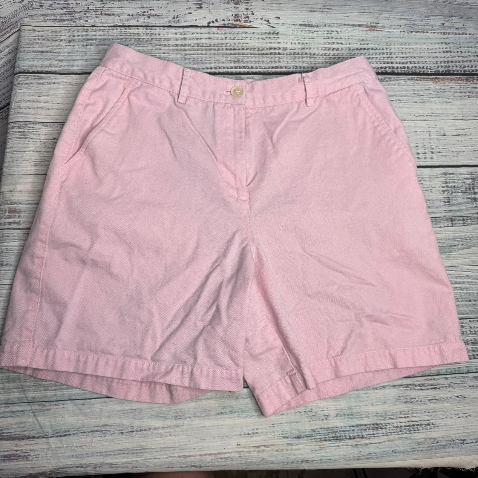 Lauren Ralph Lauren Lauren Ralph Lauren Pink Long Shorts Cotton Women's 8 Size 30" / US 8 / IT 44 - 1 Thumbnail