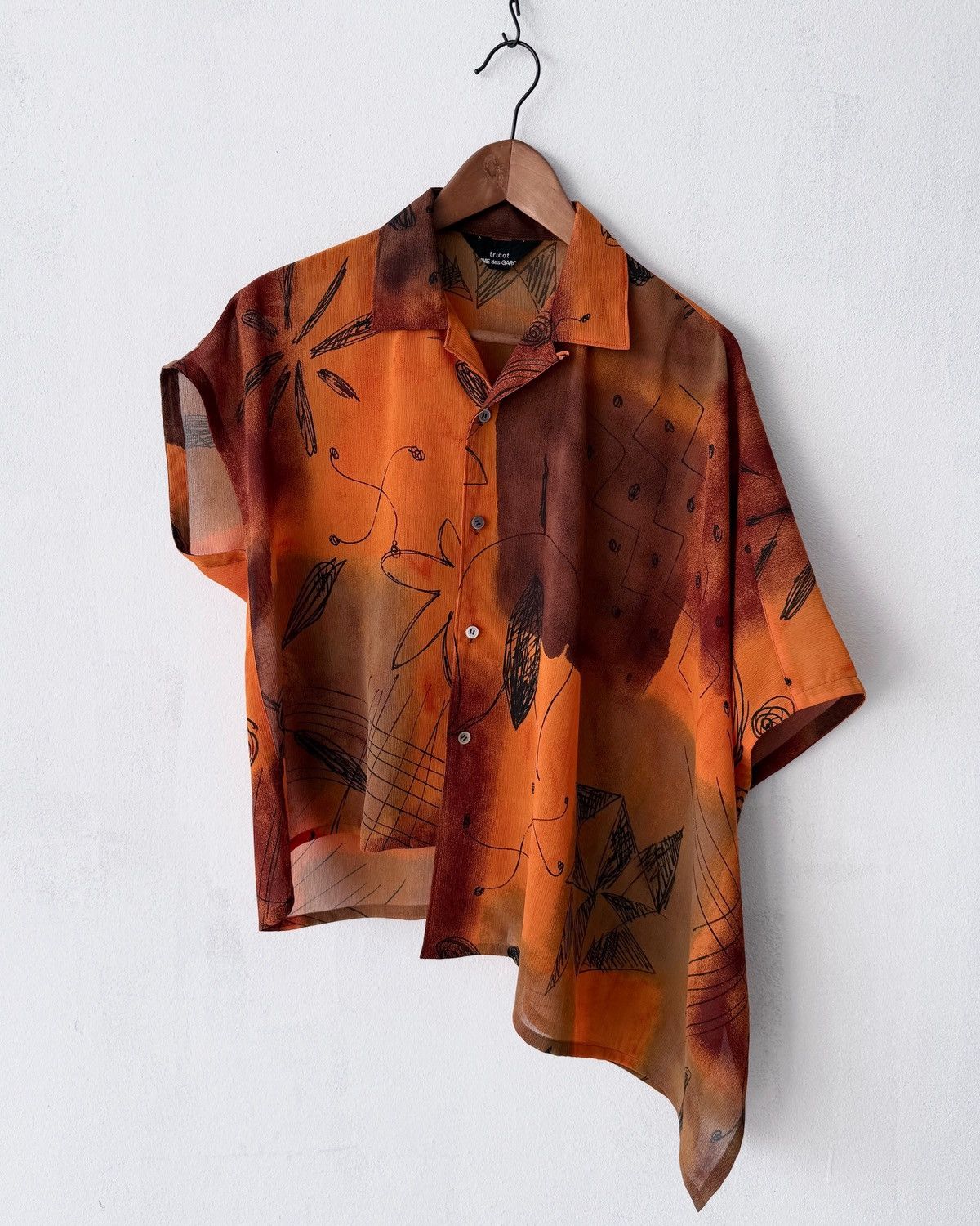 Comme des Garcons × Tricot Comme des Garcons VTG90’s tricot COMME des GARÇONS Oversized Shirt Size M / US 6-8 / IT 42-44 - 1 Thumbnail