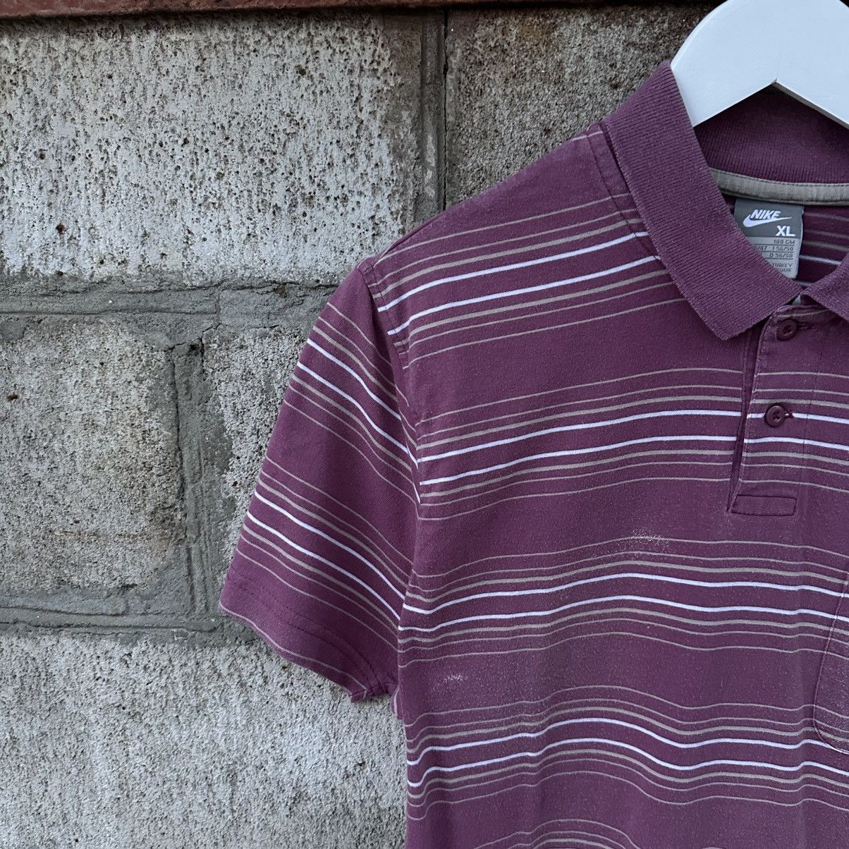 Nike Vintage Striped Nike Polo SK8 00s USA Y2K Size L Size US L / EU 52-54 / 3 - 5 Thumbnail