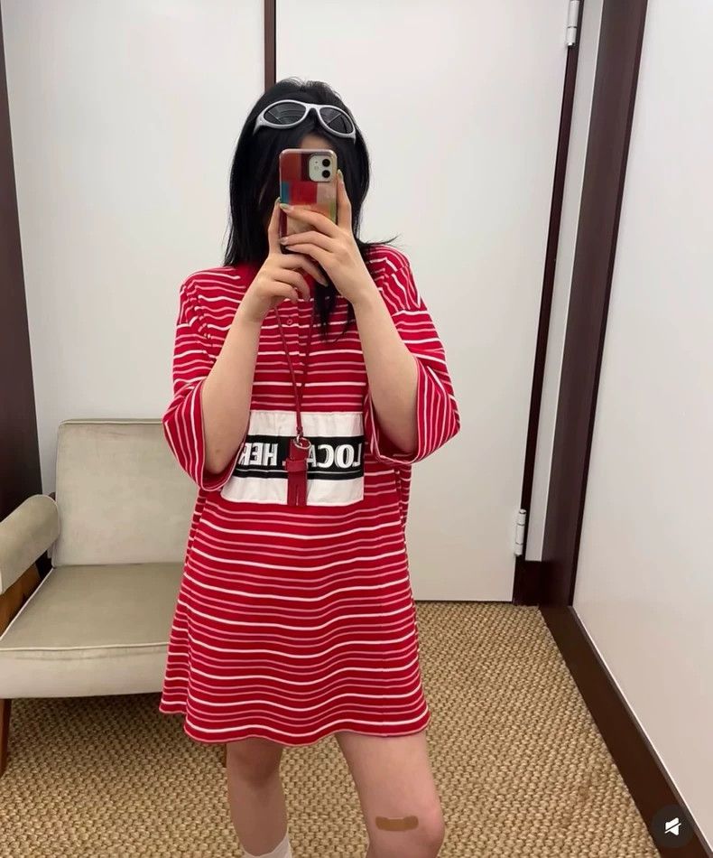 Martine Rose Martine Rose Red Stripe Polo - dmc Size US XXS / EU 40 - 1 Thumbnail