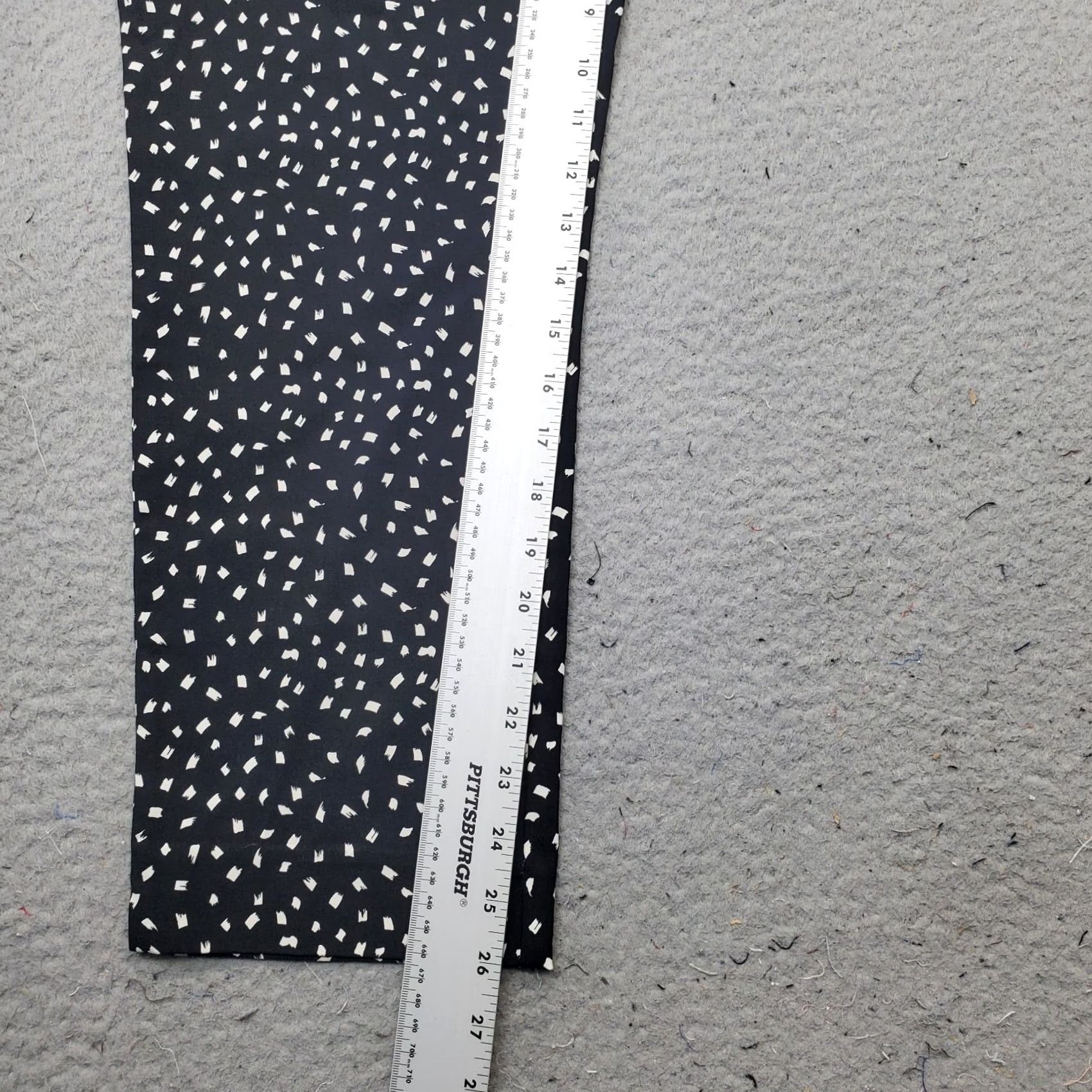 Talbots Talbots Cropped Pants Womens 12 Multicolor Geometric Flat Front Elastic Waist Slimming Regular Size 12 Womens Size 34" / US 12 / IT 48 - 4 Thumbnail
