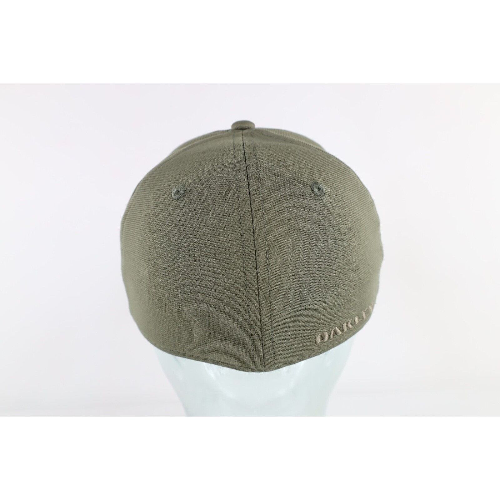 Oakley × Vintage Vintage Oakley Spell Out Metal O Logo Stretch Fitted Hat Cap Size ONE SIZE - 4 Thumbnail