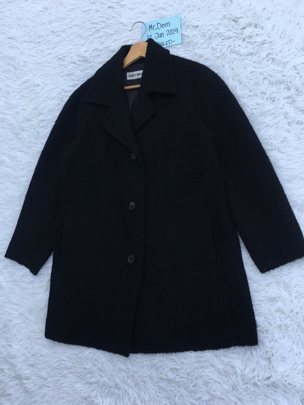 Issey Miyake Rare Issey Miyake Wool Long Coat /Jacket Size US M / EU 48-50 / 2 - 3 Thumbnail