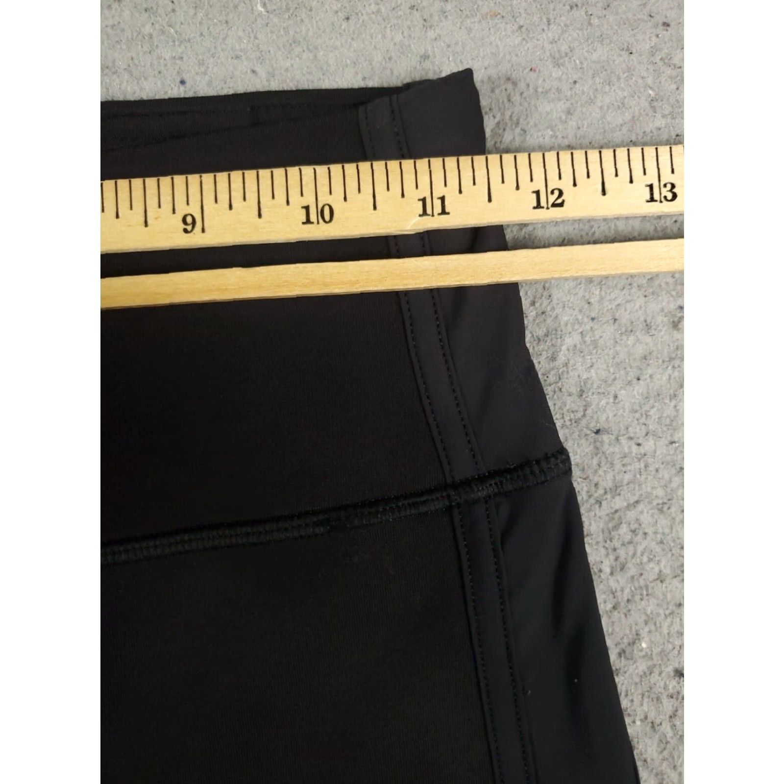 Lululemon LULULEMON Cropped Leggings Womens Size 4 Black Stretch Activewear Athleisure Size 27" / US 4 / IT 40 - 3 Thumbnail