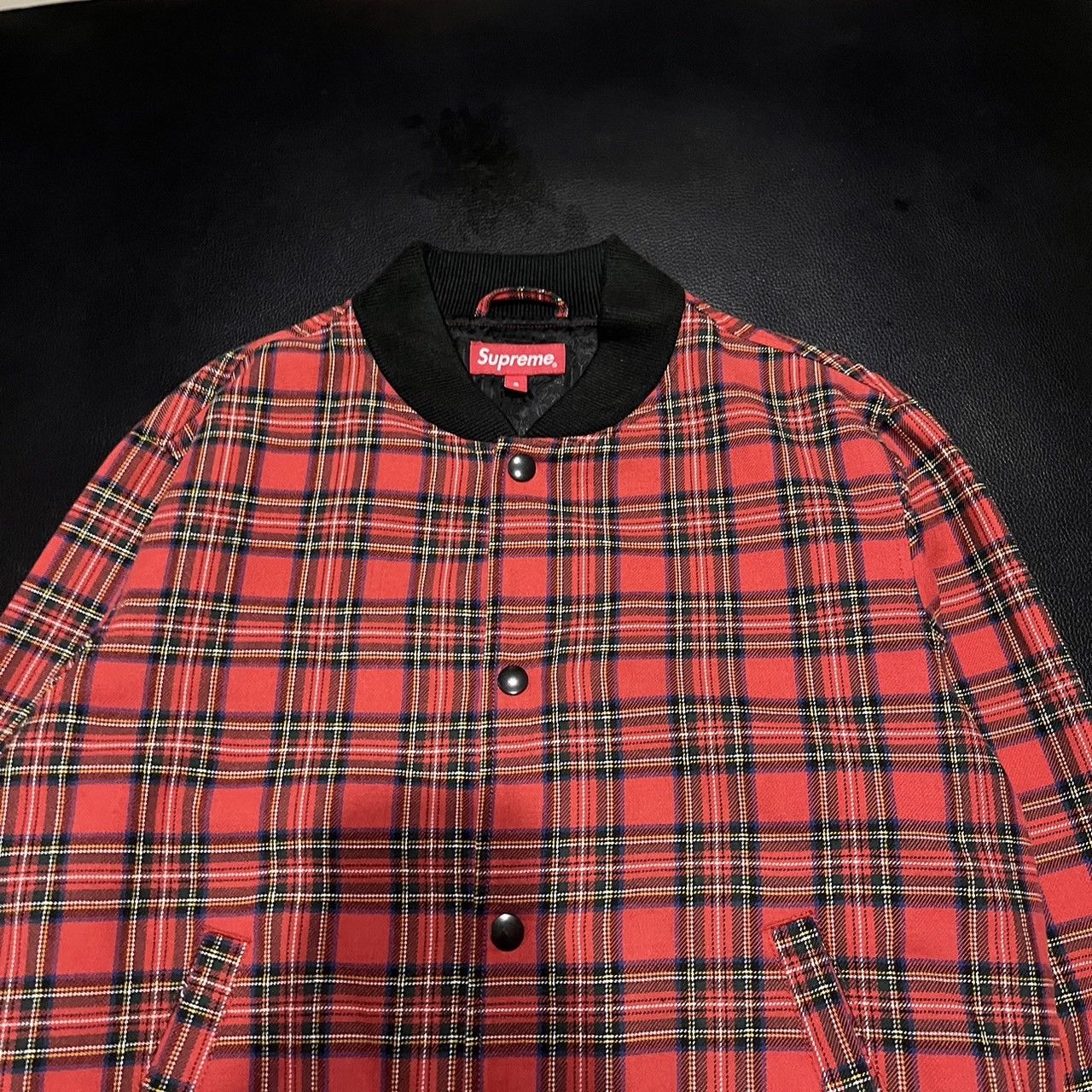 Supreme Supreme Plaid Bomber Jacket Roses Lined Fall/Winter 2013 Size US S / EU 44-46 / 1 - 7 Thumbnail
