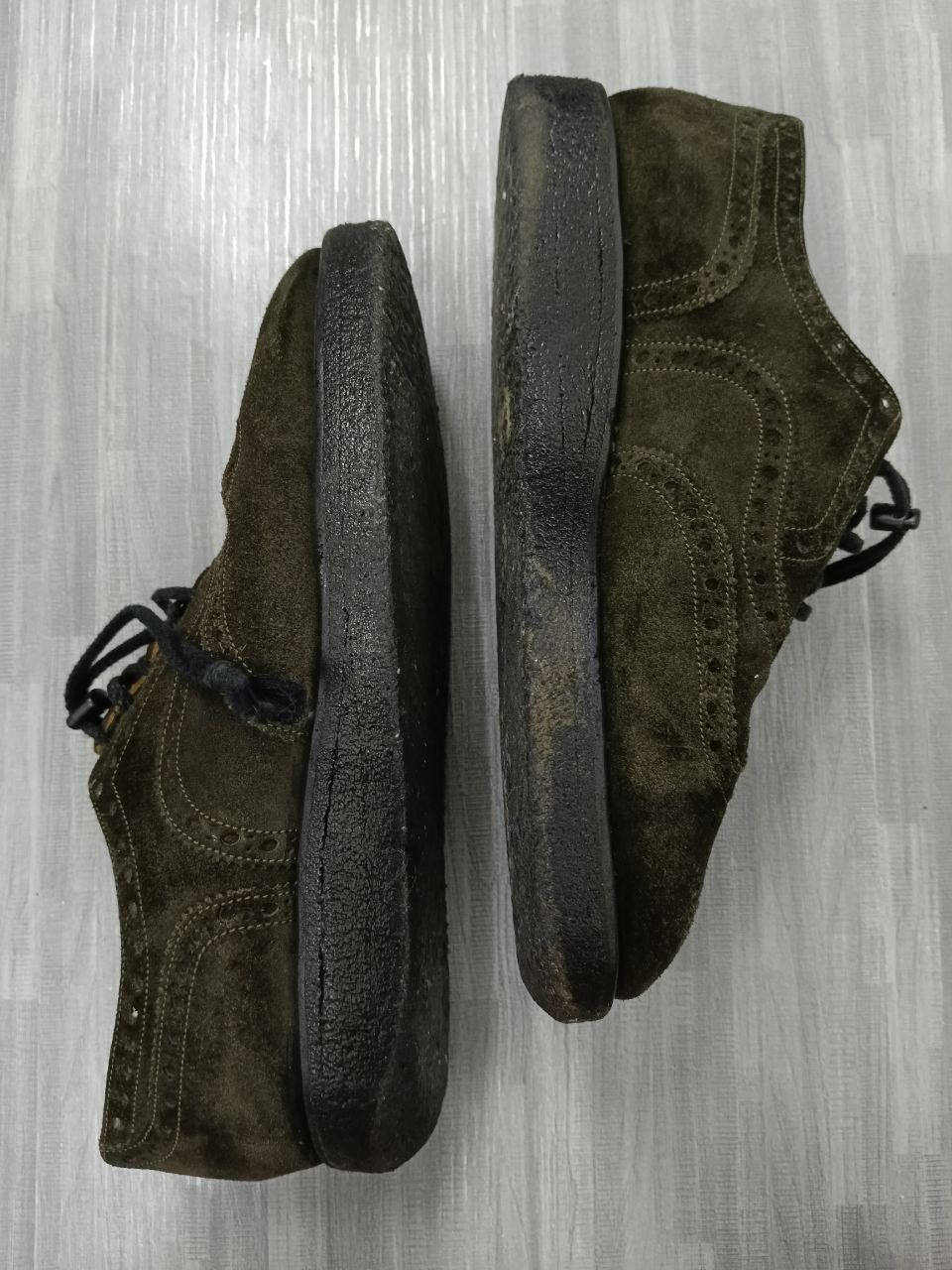 Leather NEPCO FOOTWEAR SUEDE LEATHER Size US 7.5 / EU 40-41 - 4 Thumbnail