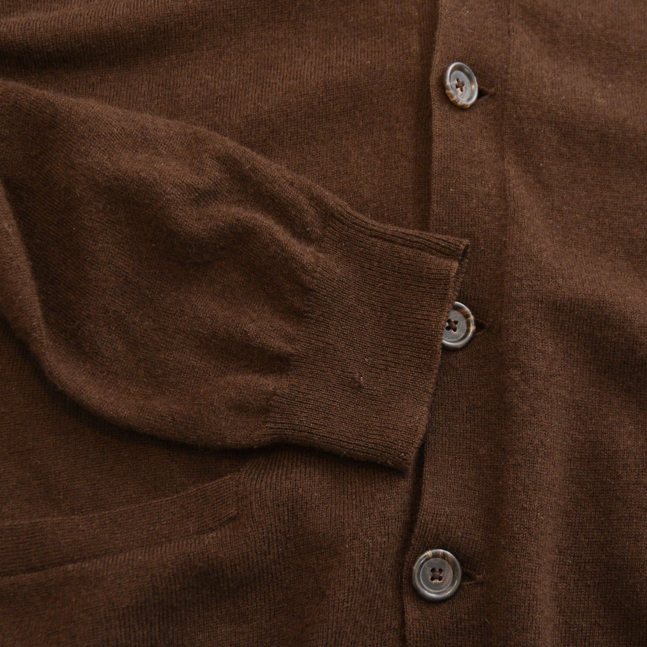 Polo Ralph Lauren Vintage POLO Ralph Lauren Merino Wool Brown Cardigan Old Size US L / EU 52-54 / 3 - 11 Thumbnail