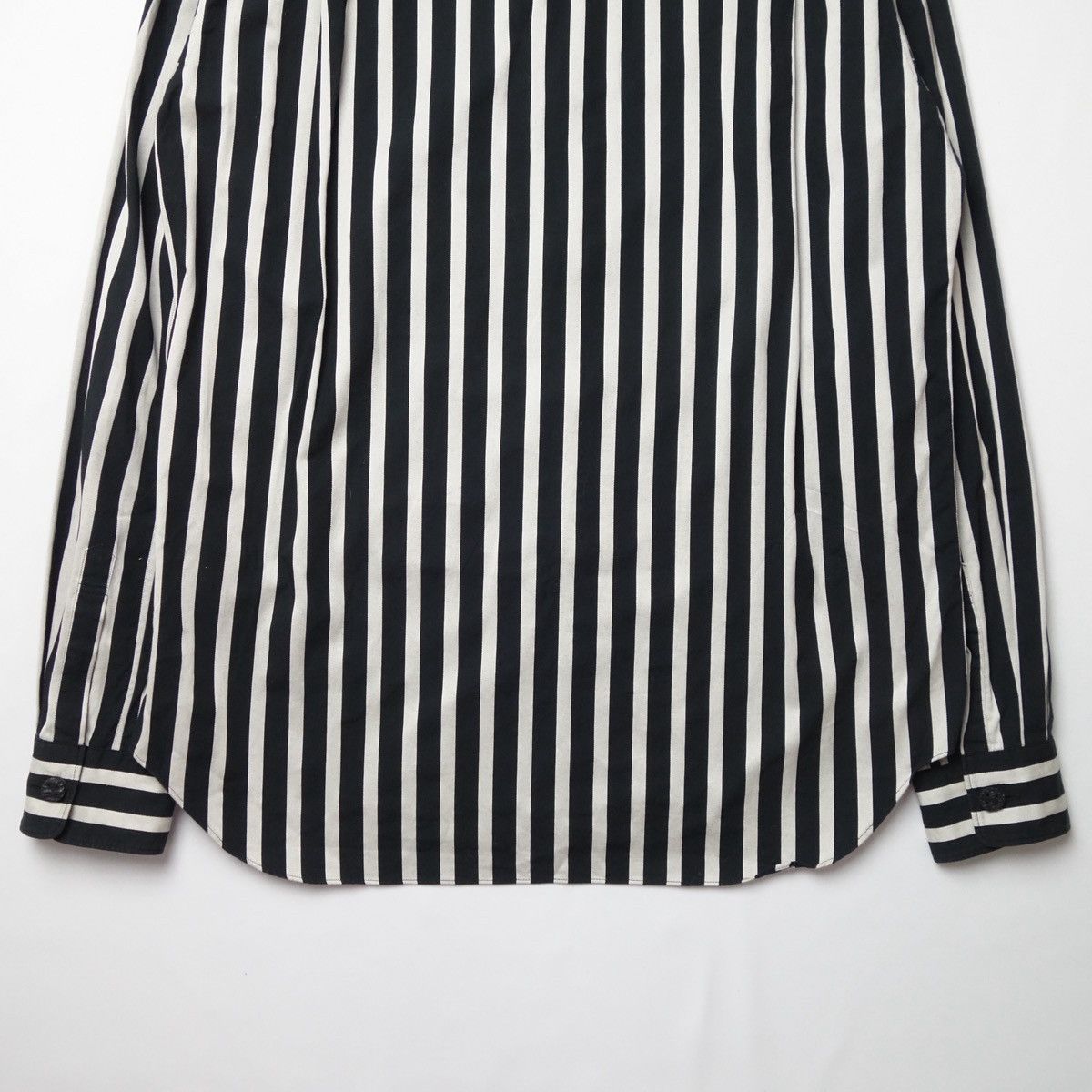 Comme des Garcons Homme Plus SS2013 "COMME des GARÇONS HOMME PLUS" Studded Striped Shirt Size US S / EU 44-46 / 1 - 8 Thumbnail