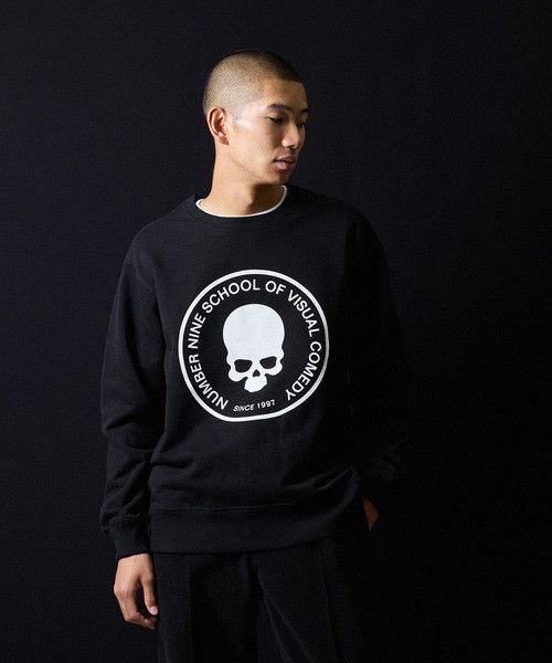 Number (N)ine NUMBER (N)INE SCHOOL OF VISUAL COMEDY PRINT SWEATSHIRT M Size US M / EU 48-50 / 2 - 4 Thumbnail