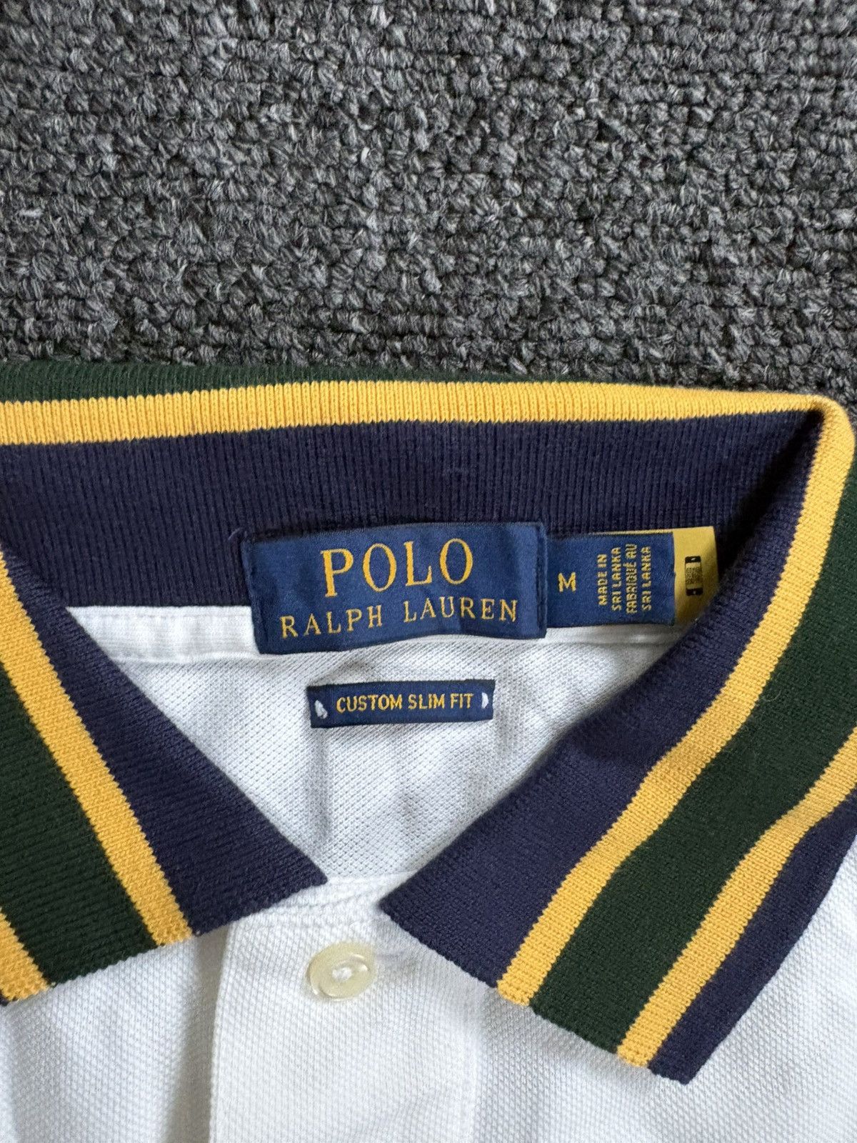 Polo Ralph Lauren White ralph lauren polo Size US M / EU 48-50 / 2 - 2 Thumbnail