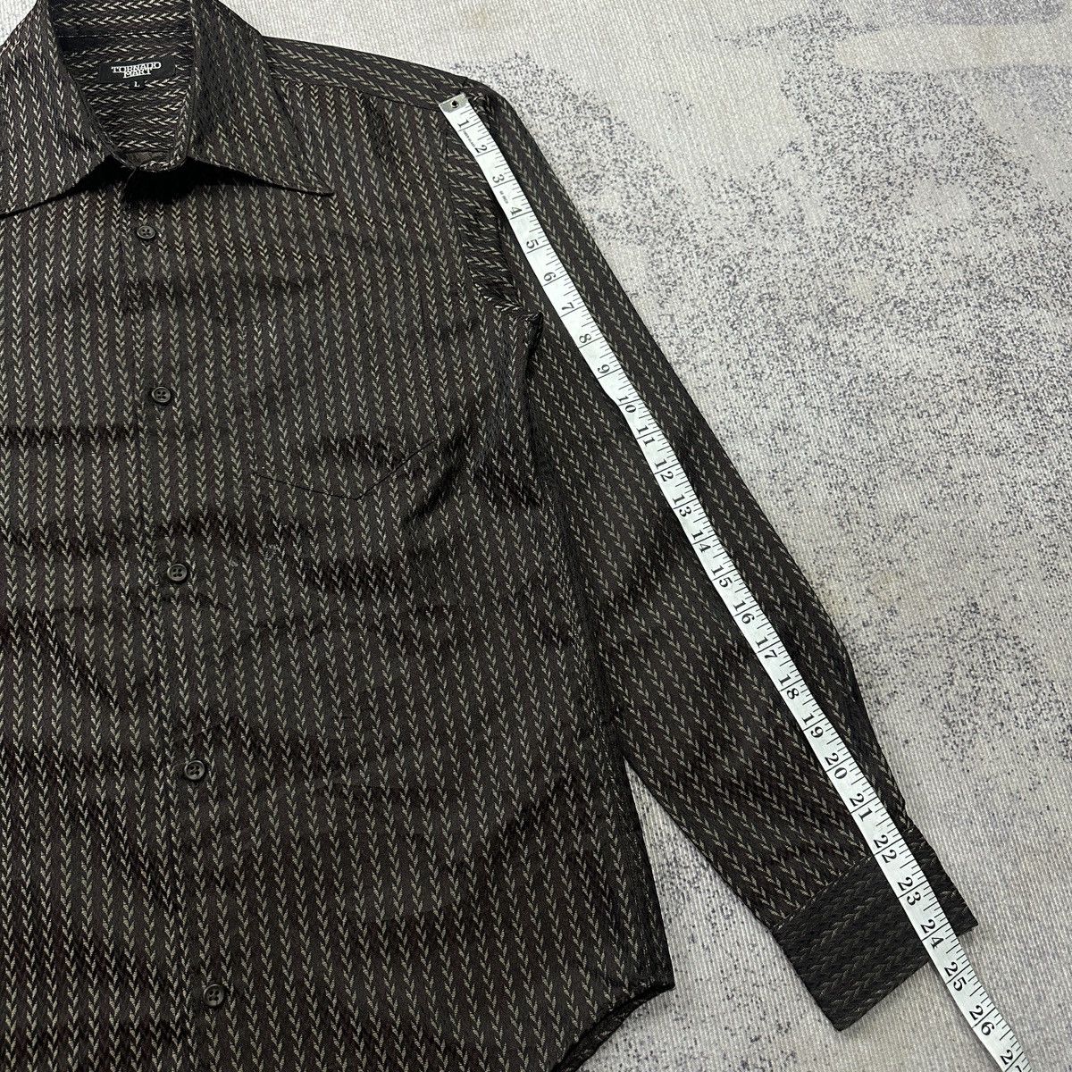 Tornado Mart Tornado Mart Shirt japanese brand Size US M / EU 48-50 / 2 - 6 Thumbnail