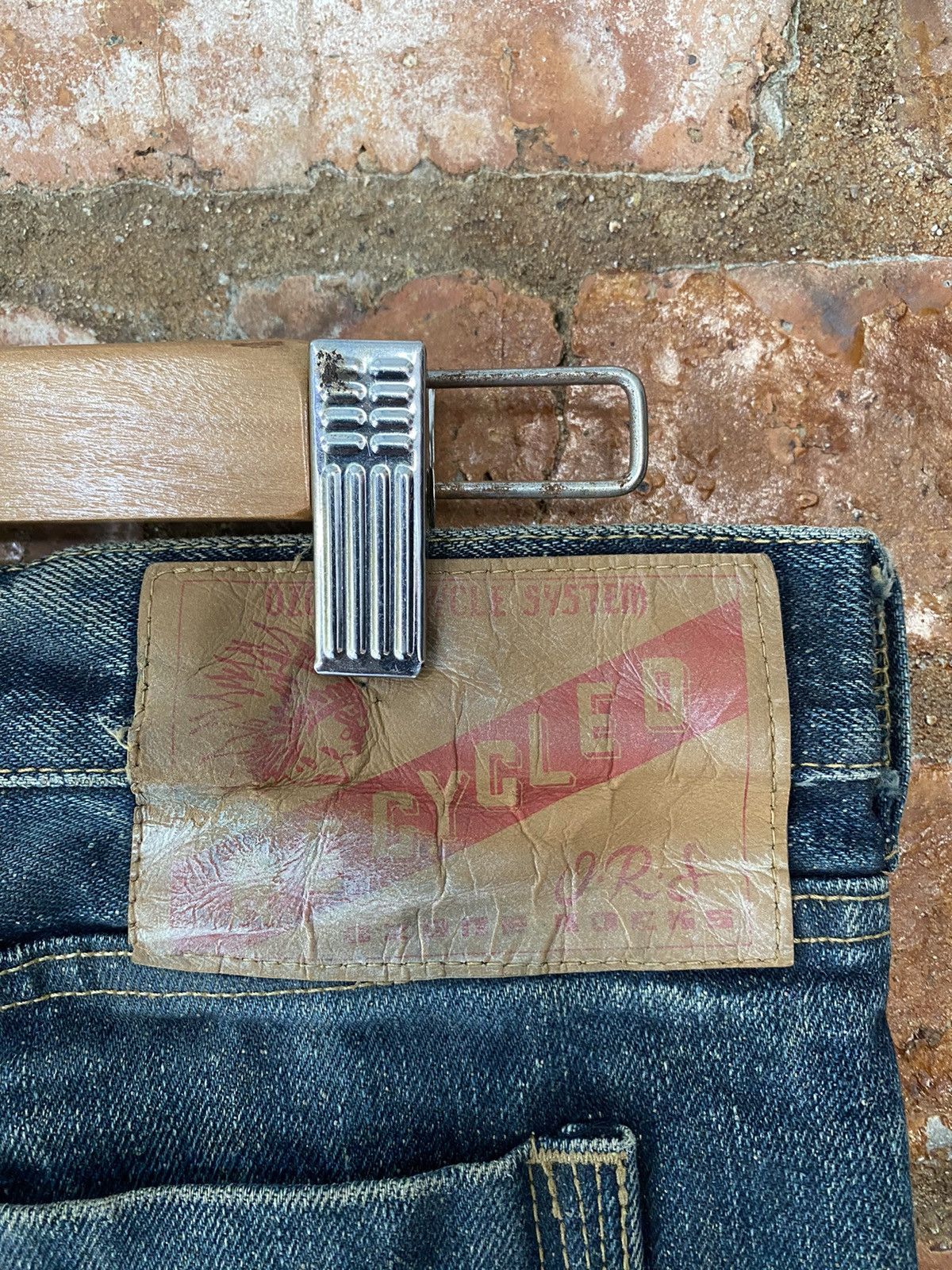Hysteric Glamour 2000s Ozone Rock Hysteric Glamour Rider raw Denim Size US 32 / EU 48 - 17 Thumbnail