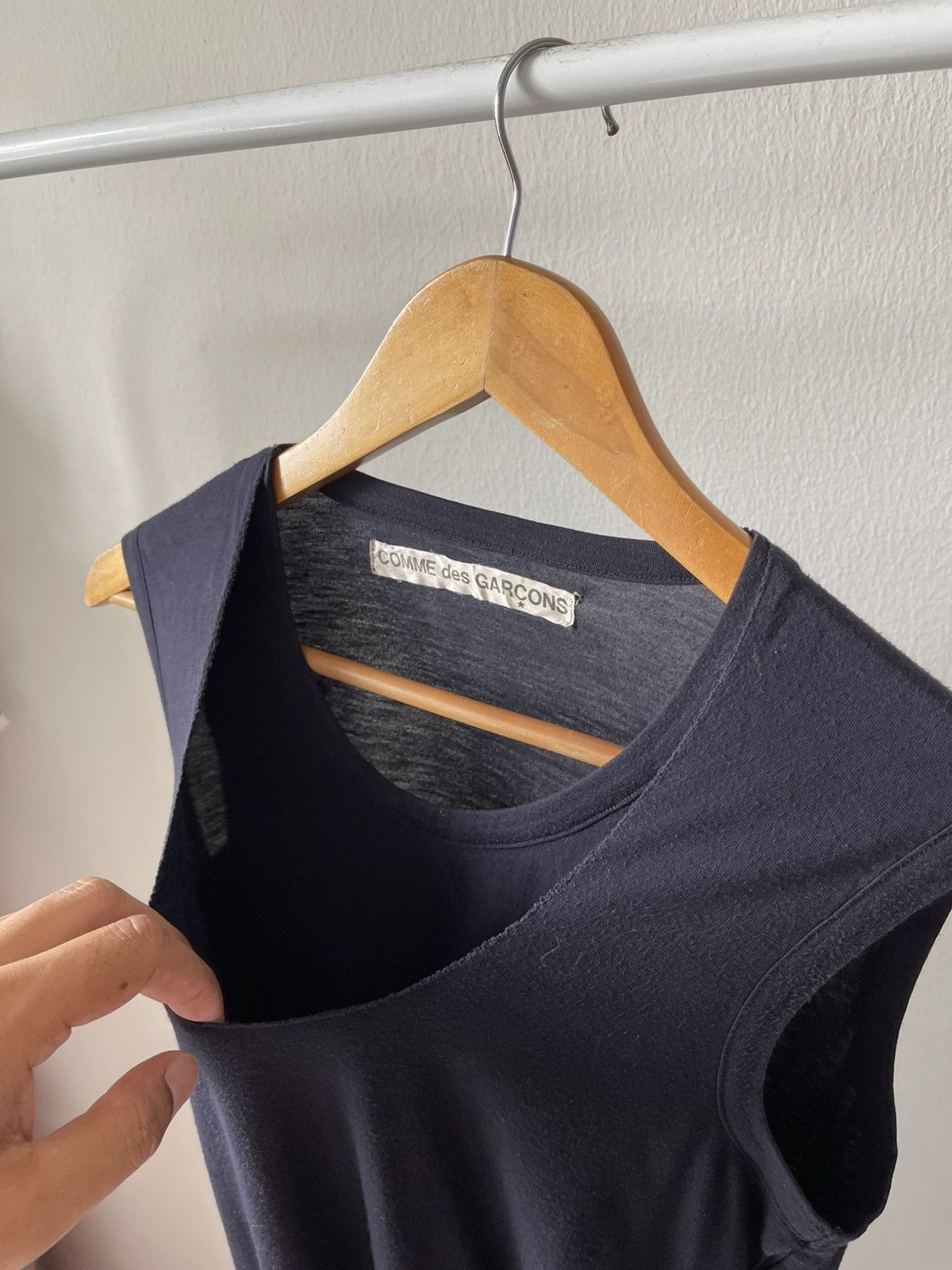Comme des Garcons 80s Comme Des Garcons layered Tank top Size US S / EU 44-46 / 1 - 4 Thumbnail