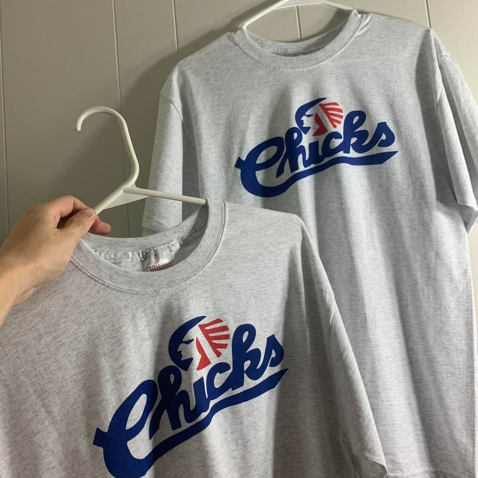 Hanes vintage 1997 MLB MEMPHIS CHICKS BASEBALL graphic tee shirt M Size US M / EU 48-50 / 2 - 2 Thumbnail