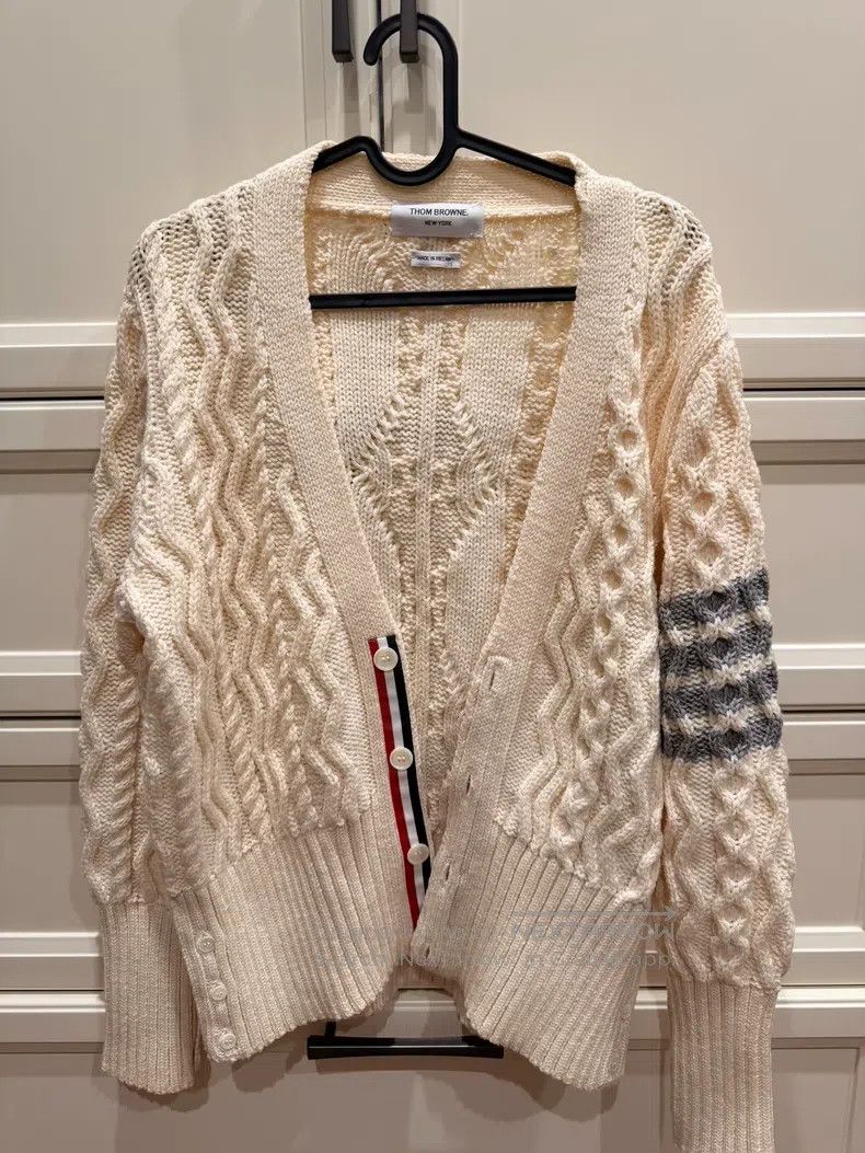 Thom Browne Thom Browne a cardigan sweater Size US S / EU 44-46 / 1 - 1 Thumbnail