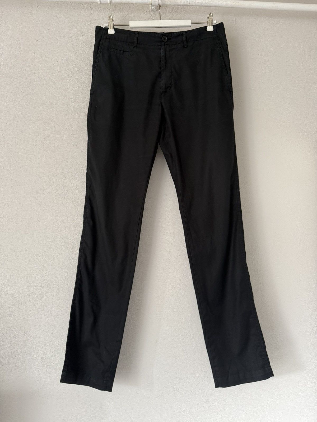 Louis Vuitton Louis Vuitton Black Cotton Trousers IT 48 / US 32 Size US 32 / EU 48 - 1 Thumbnail