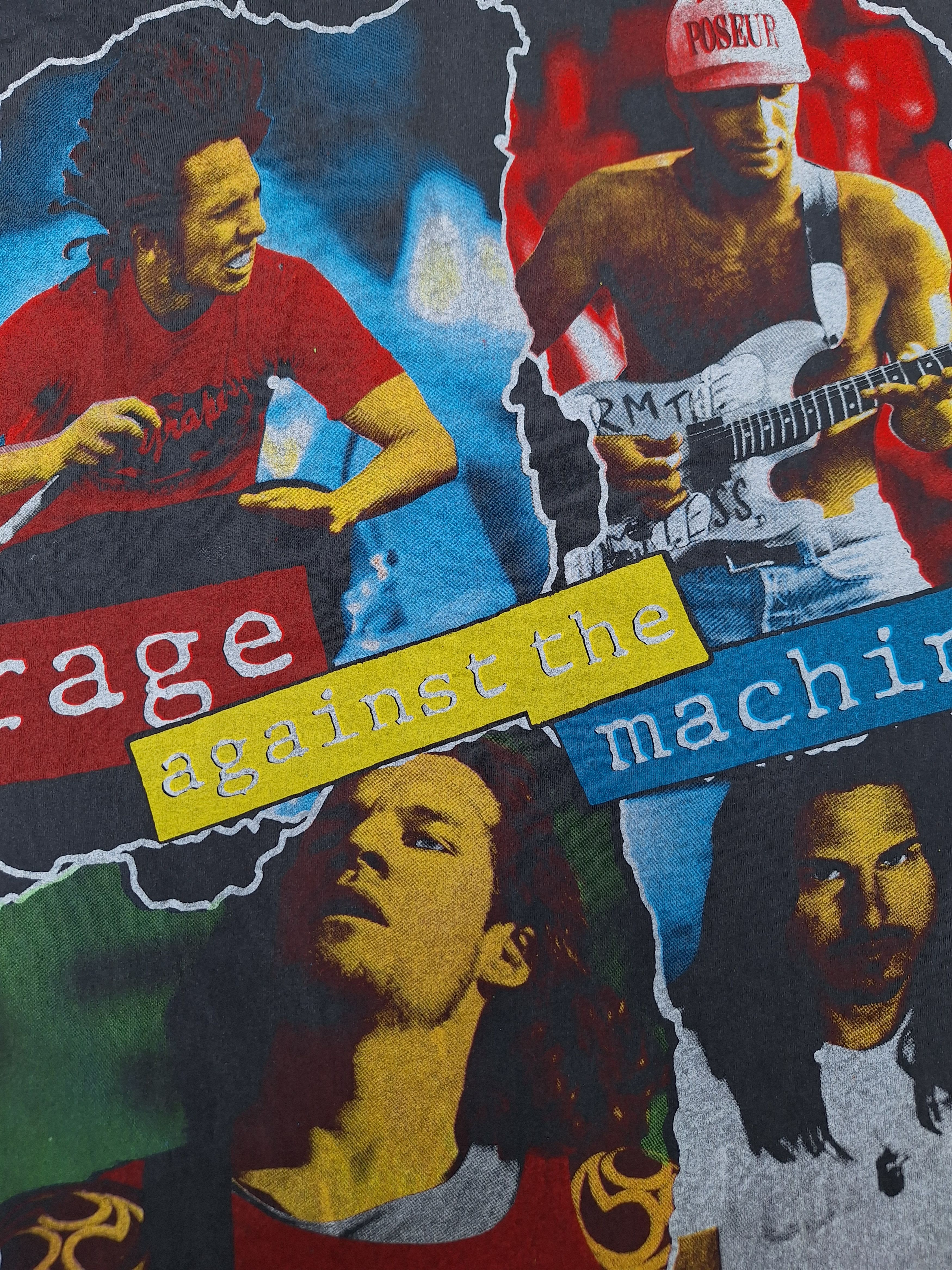Japanese Brand 🔥RARE🔥 Rage against the machine killing in the name tee Size US XL / EU 56 / 4 - 5 Thumbnail