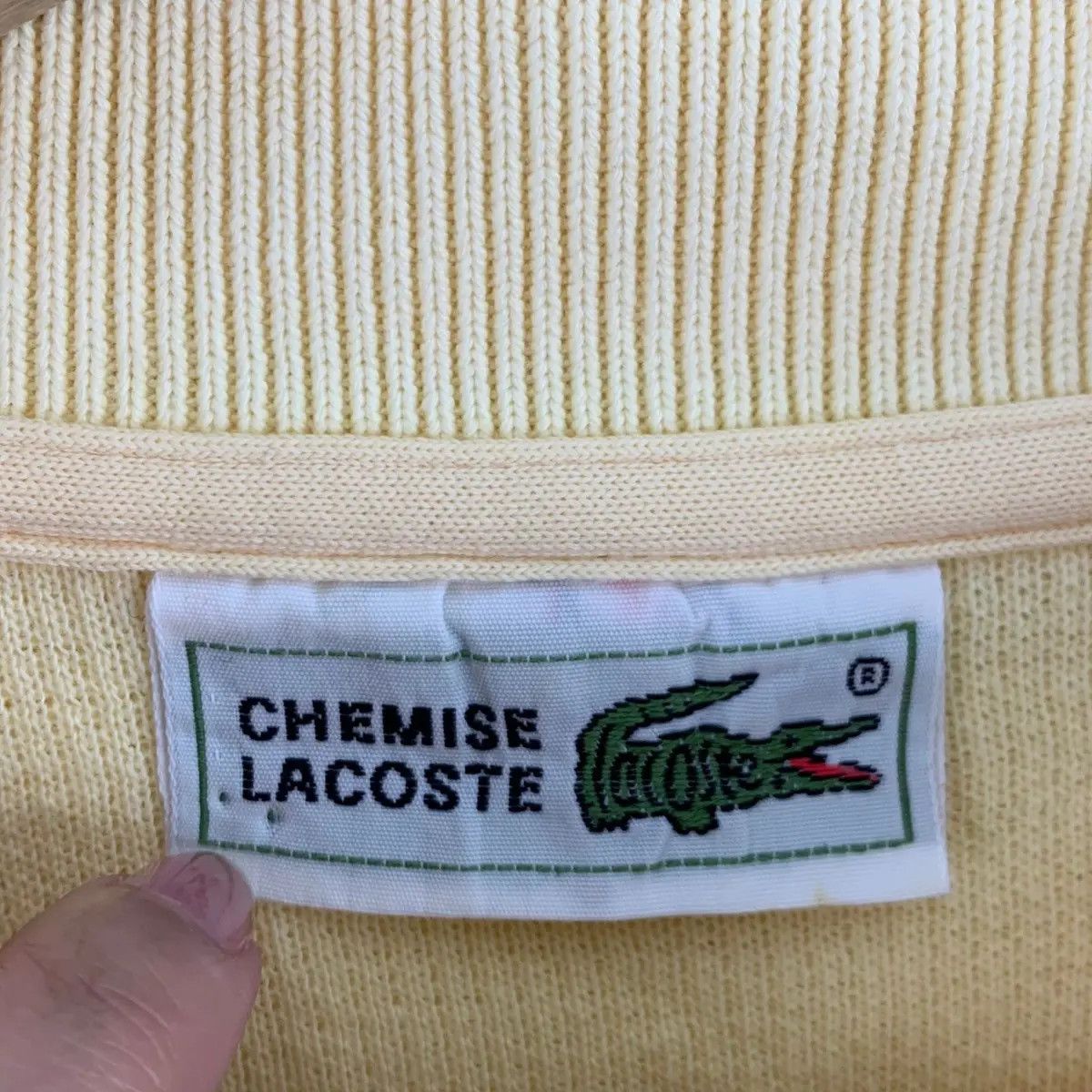 Lacoste Vintage LACOSTE CLUB Embroidered Logo Button Up Long Sleeve Size US XXL / EU 58 / 5 - 9 Thumbnail